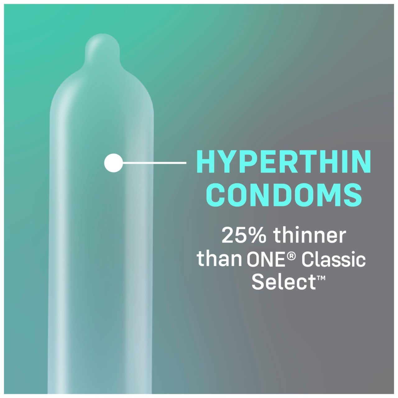 ONE Hyperthin - extra vékony óvszer (12db)