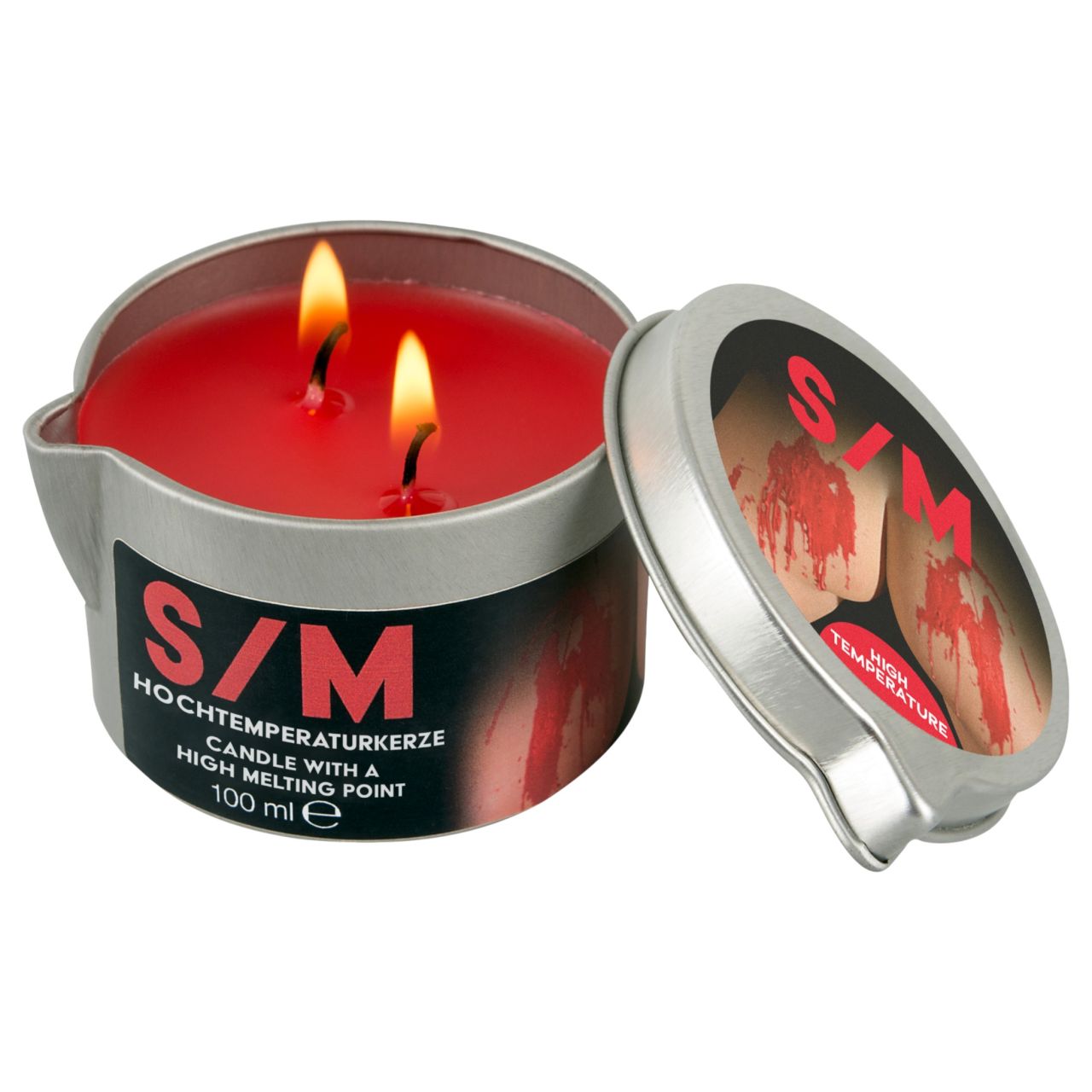 BDSM High Temperature - paraffin testgyertya (100ml)