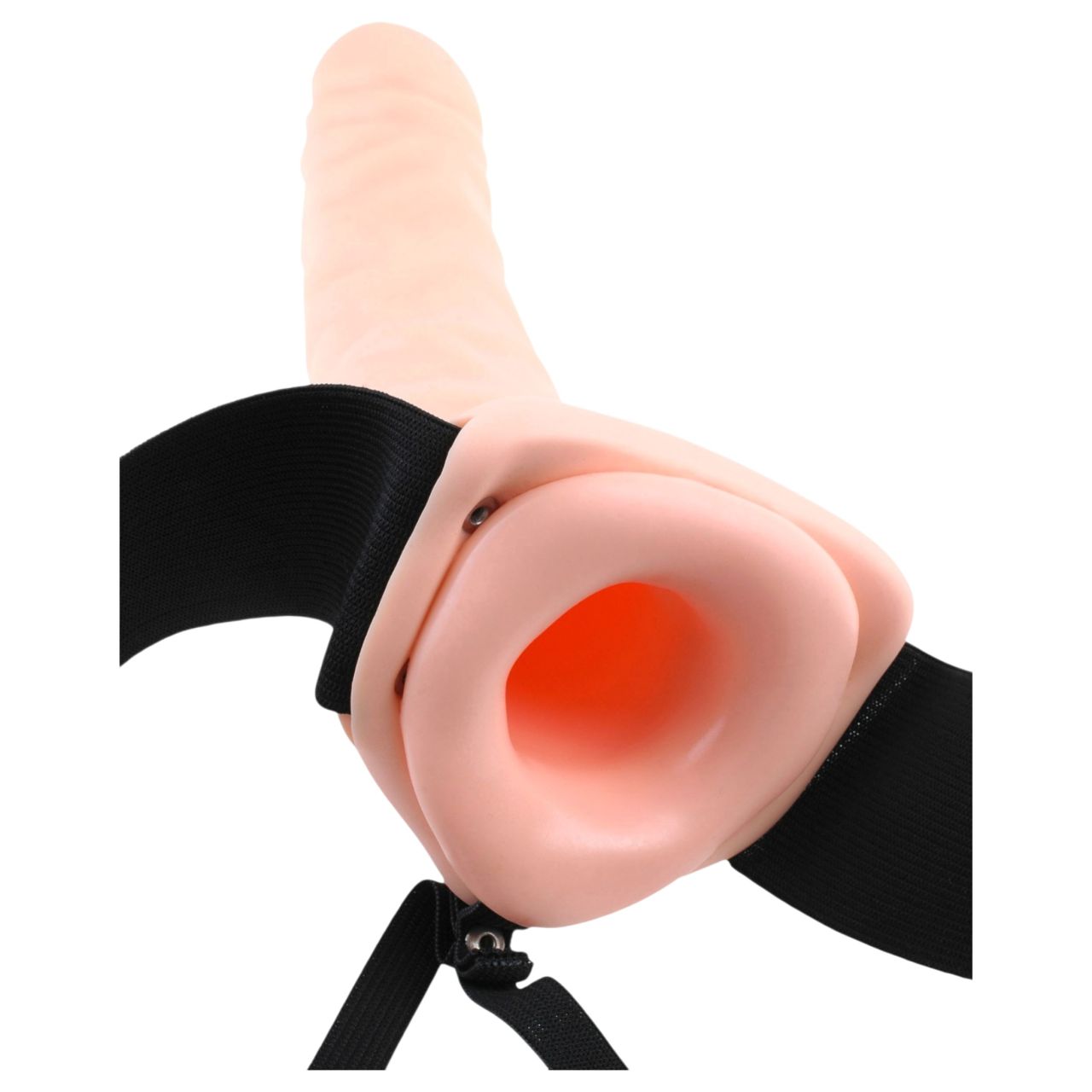 Fetish Fantasy - felcsatolható üreges dildó (natúr) Fetish Fantasy - felcsatolható üreges dildó (natúr)