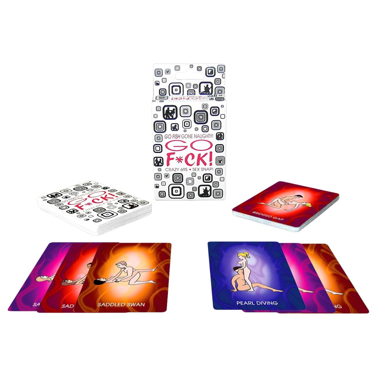 GO F*CK - Kama Sutra kártya (52db)