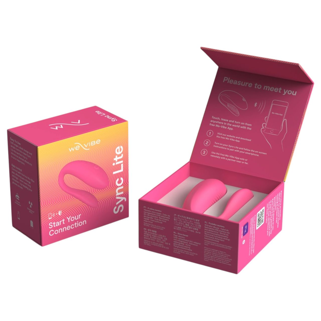 We-Vibe Sync Lite - App- és távirányítós párvibrátor (pink) We-Vibe Sync Lite - App- és távirányítós párvibrátor (pink)