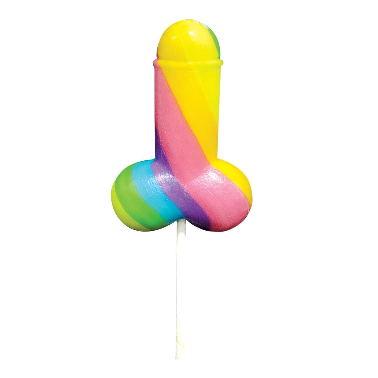 Rainbow Cock Pop - péniszes nyalóka (85 g) - gyümölcs ízű Rainbow Cock Pop - péniszes nyalóka (85 g) - gyümölcs ízű
