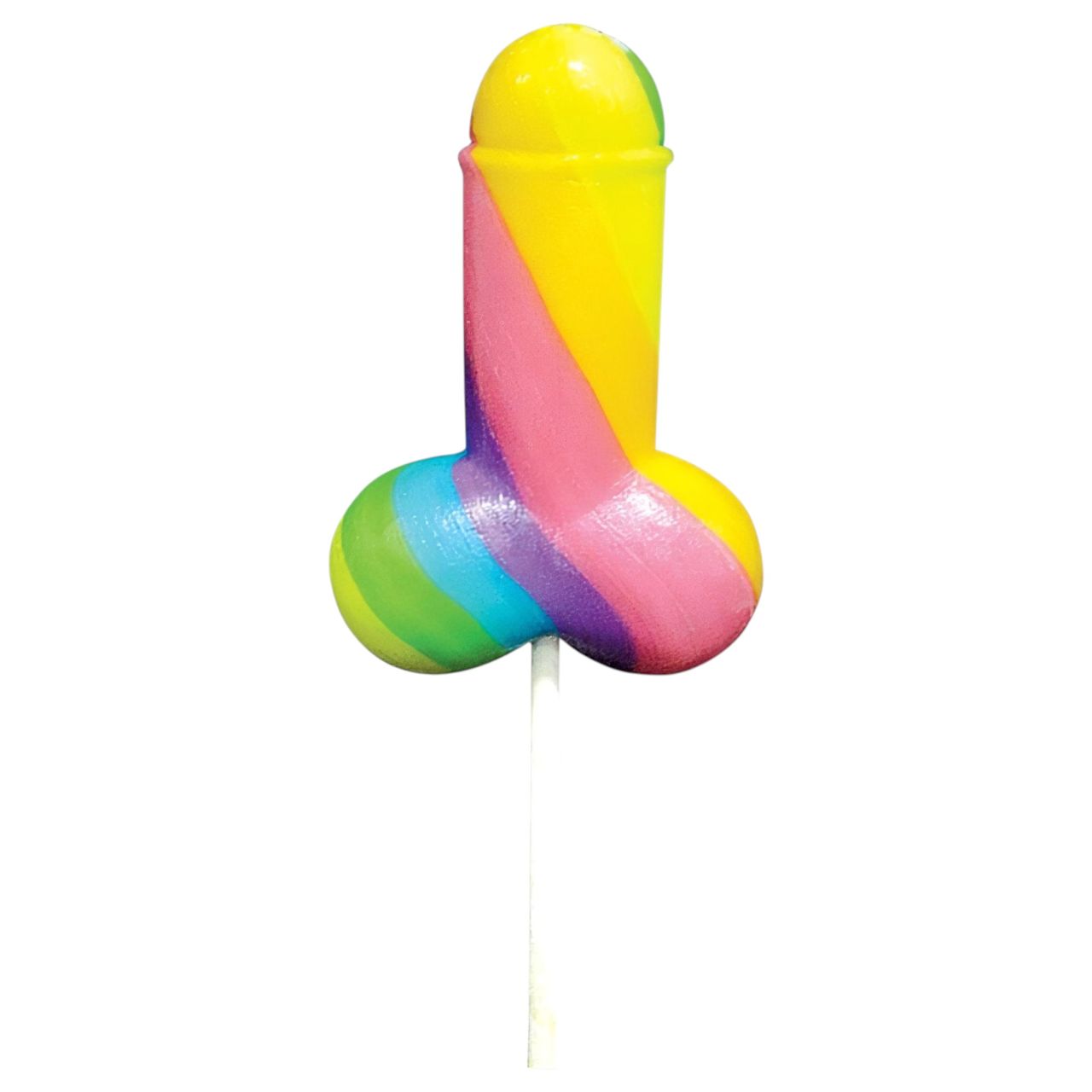 Rainbow Cock Pop - péniszes nyalóka (85 g) - gyümölcs ízű Rainbow Cock Pop - péniszes nyalóka (85 g) - gyümölcs ízű