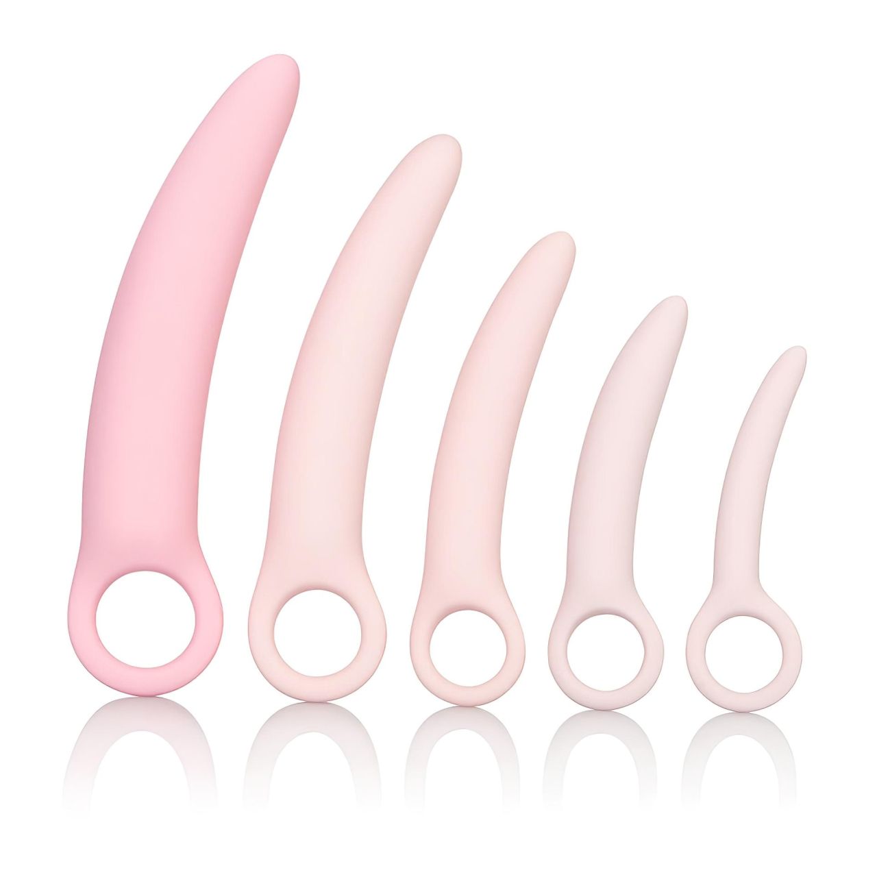 CalExotics Inspire - egészségügyi hüvely tágító szett (pink)