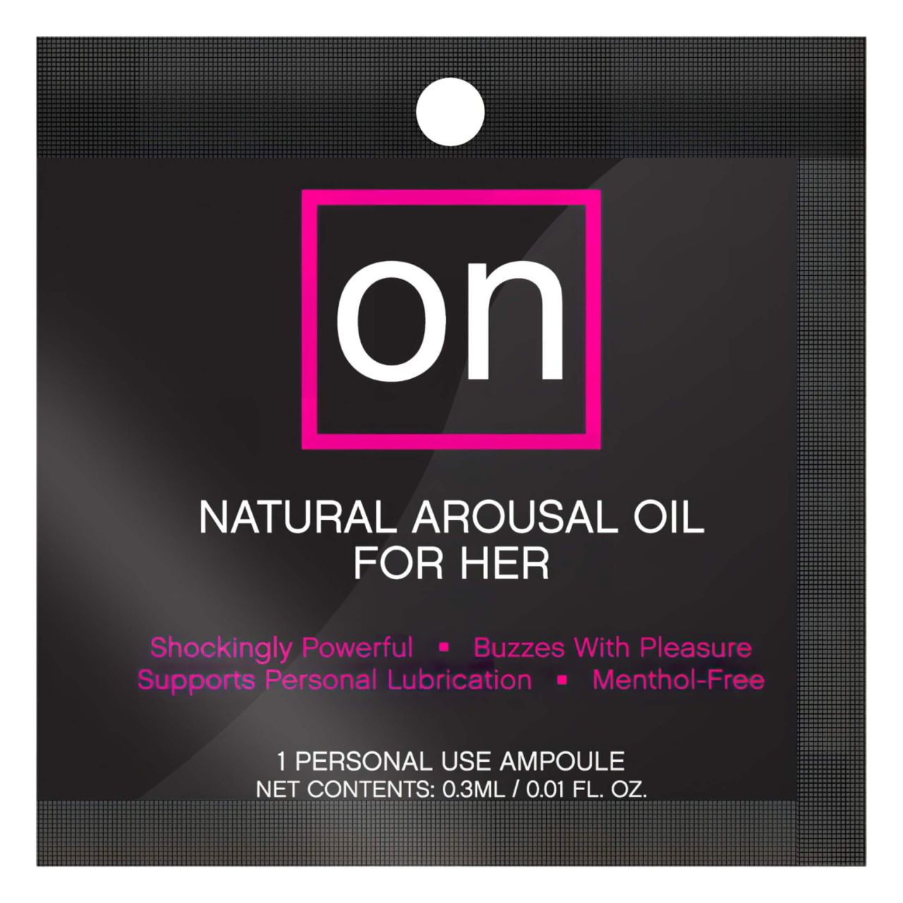 Sensuva ON Arousal Oil - intim olaj nőknek (0,5 ml)