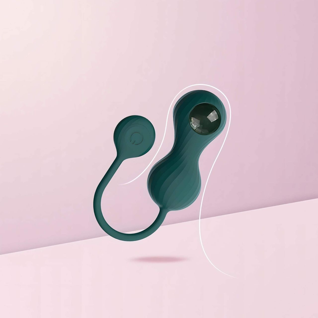 Magic Motion Crystal Duo – App-vezérelt vibrációs gésagolyó (zöld)