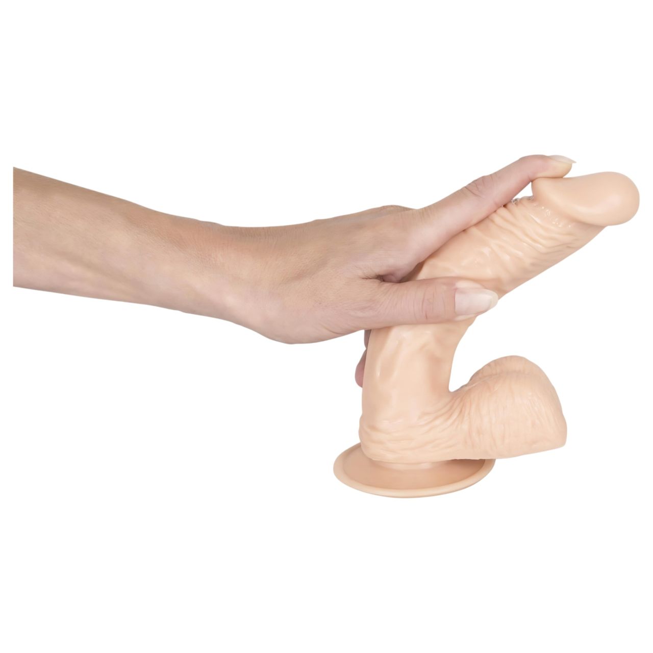 You2Toys - Európai szerető - herés dildó - közepes (testszínű) You2Toys - Európai szerető - herés dildó - közepes (testszínű)