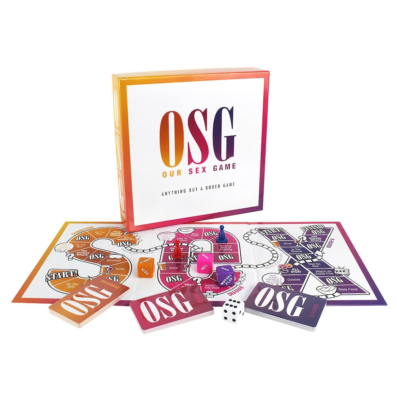 OSG: Our Sex Game - Adsz Vagy kapsz felnőtt szex társasjáték (angol) OSG: Our Sex Game - Adsz Vagy kapsz felnőtt szex társasjáték (angol)