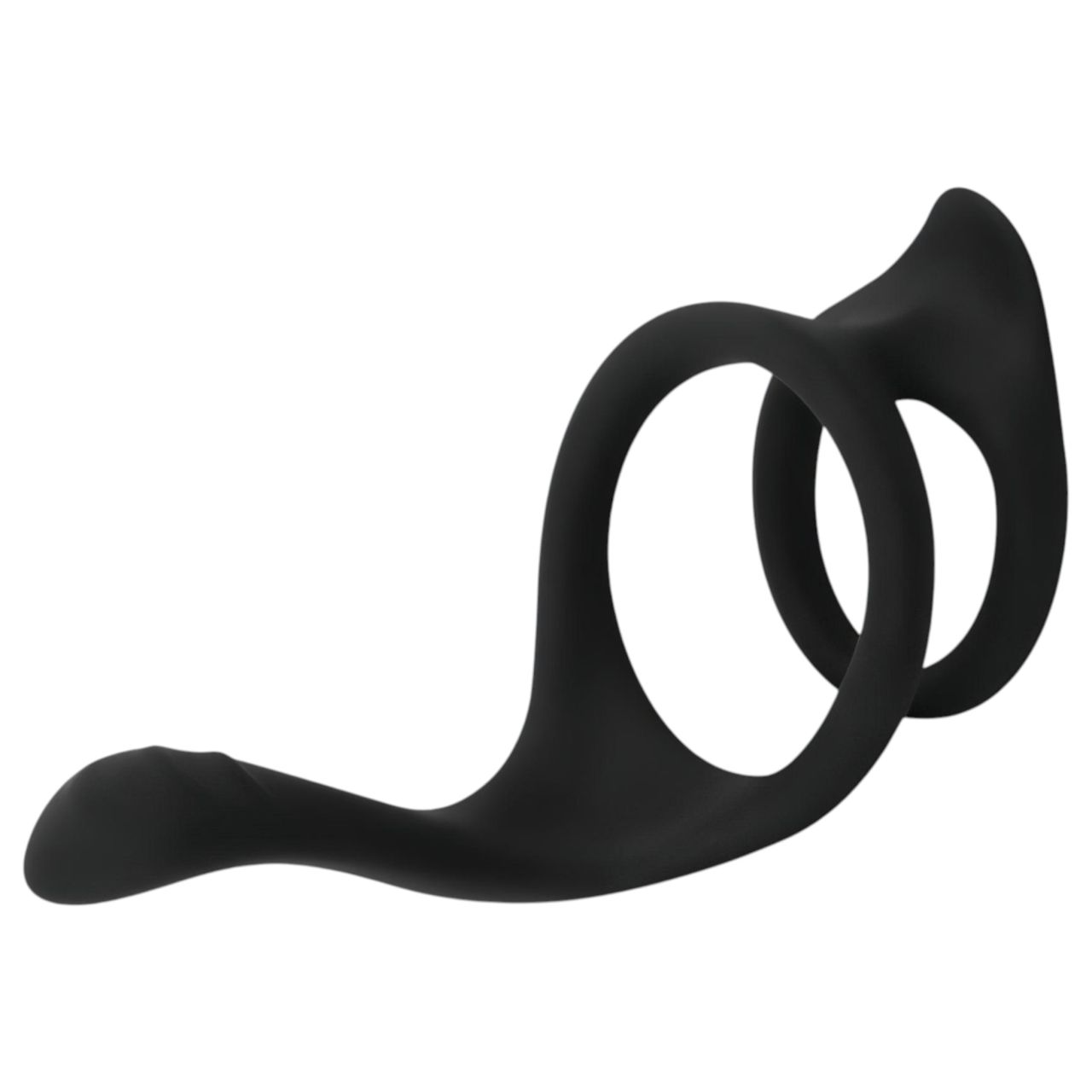 EasyToys Pleasure Ring - rugalmas pénisz- és heregyűrű (fekete) EasyToys Pleasure Ring - rugalmas pénisz- és heregyűrű (fekete)