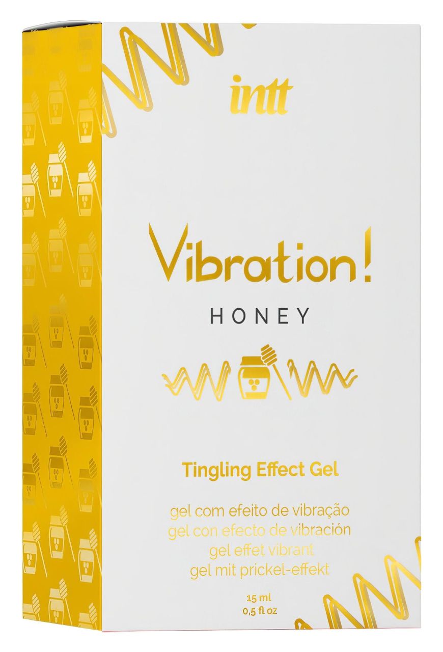 Intt Vibration! - folyékony vibrátor - méz (15 ml)