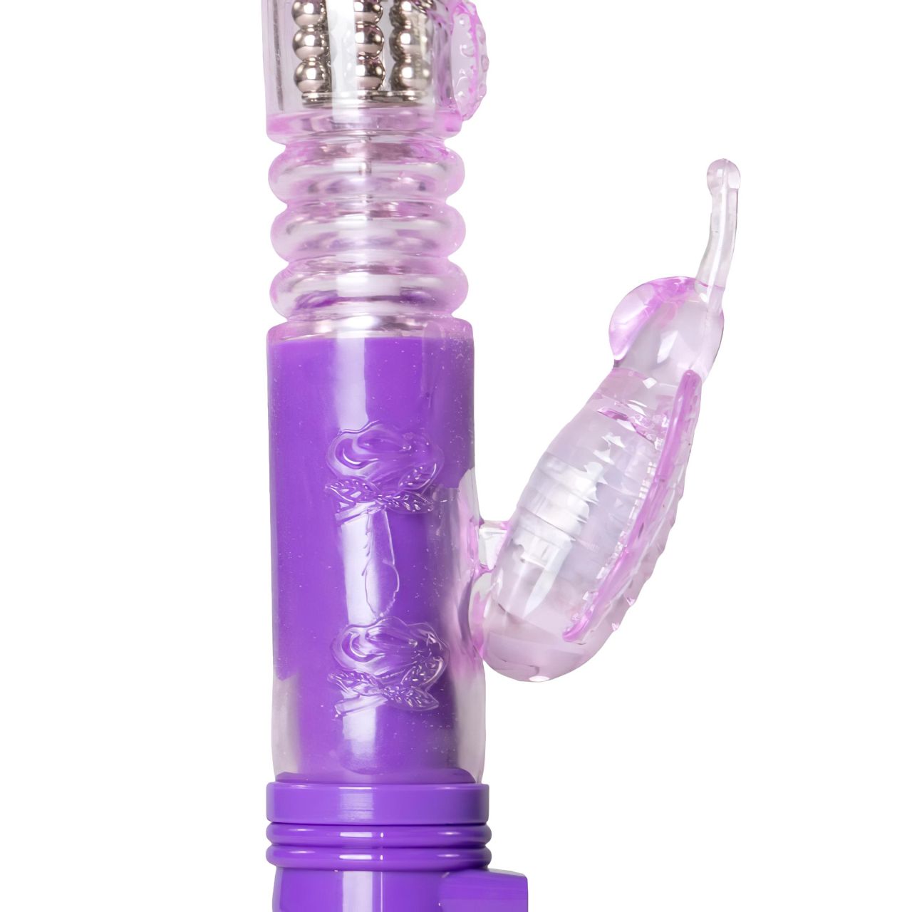 EasyToys Butterfly - forgó-lökő vibrátor (lila) EasyToys Butterfly - forgó-lökő vibrátor (lila)