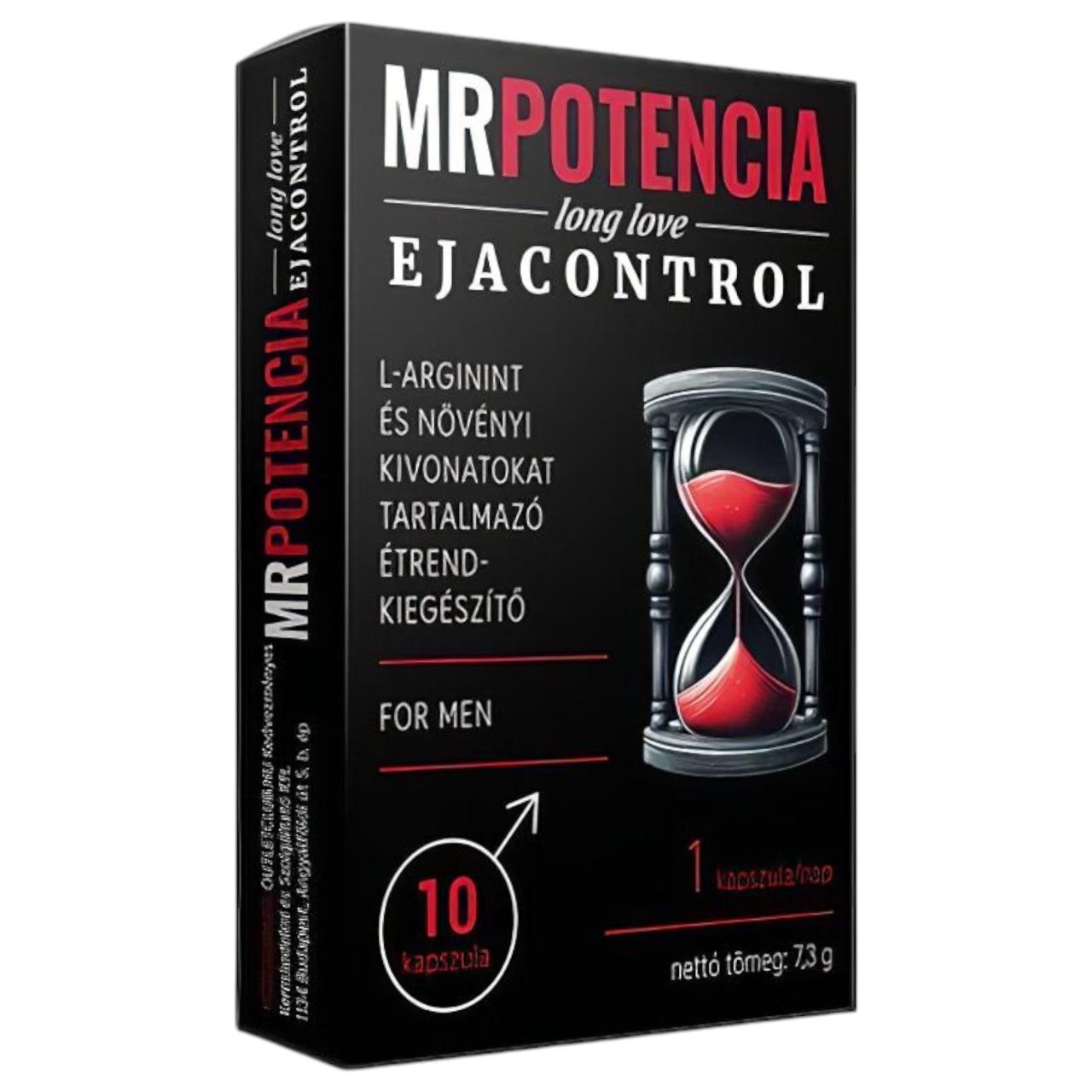 MrPotencia Long Love Ejacontrol - késleltető kapszula (10 db)