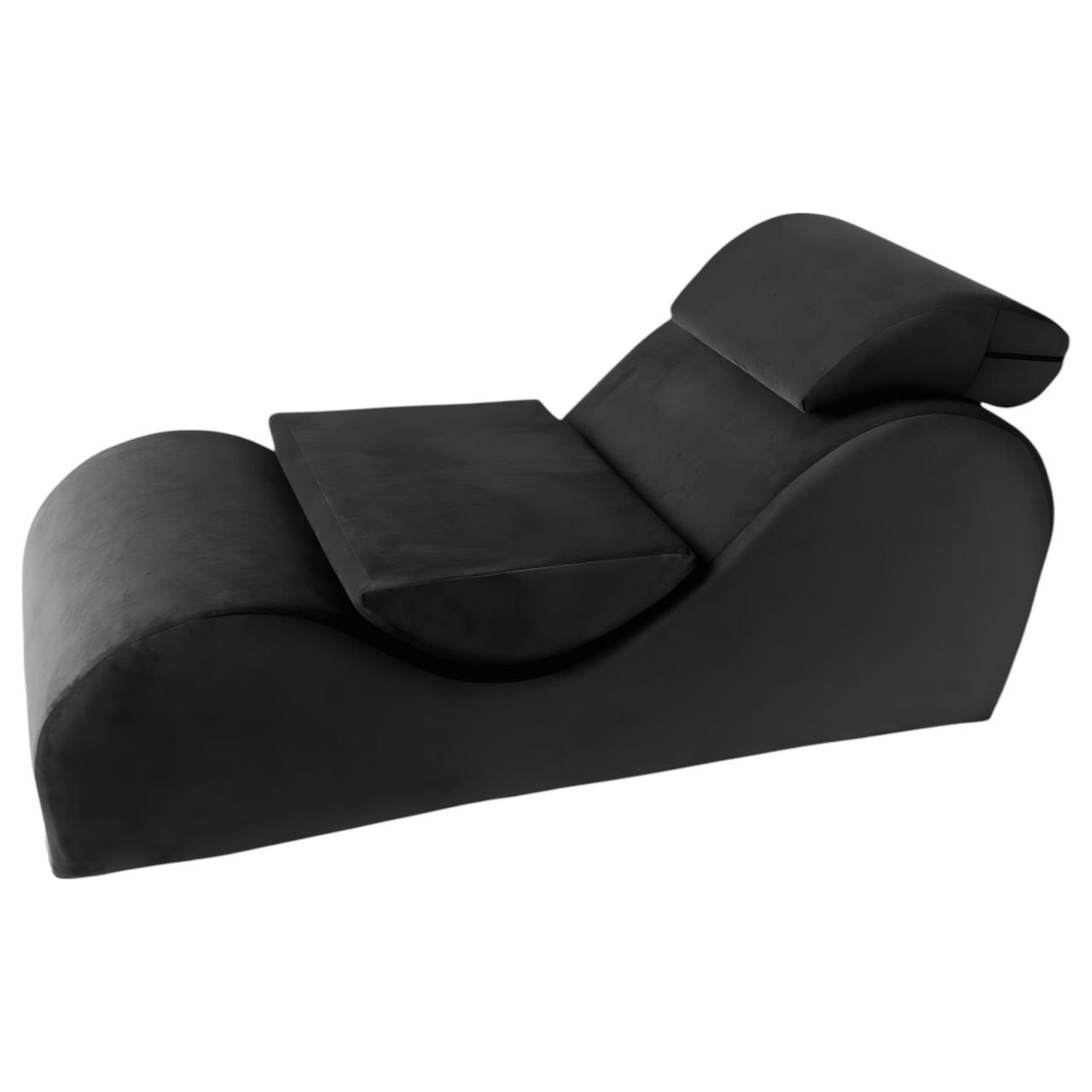 Liberator Esse Lounger - variálható tantra fotel (fekete)