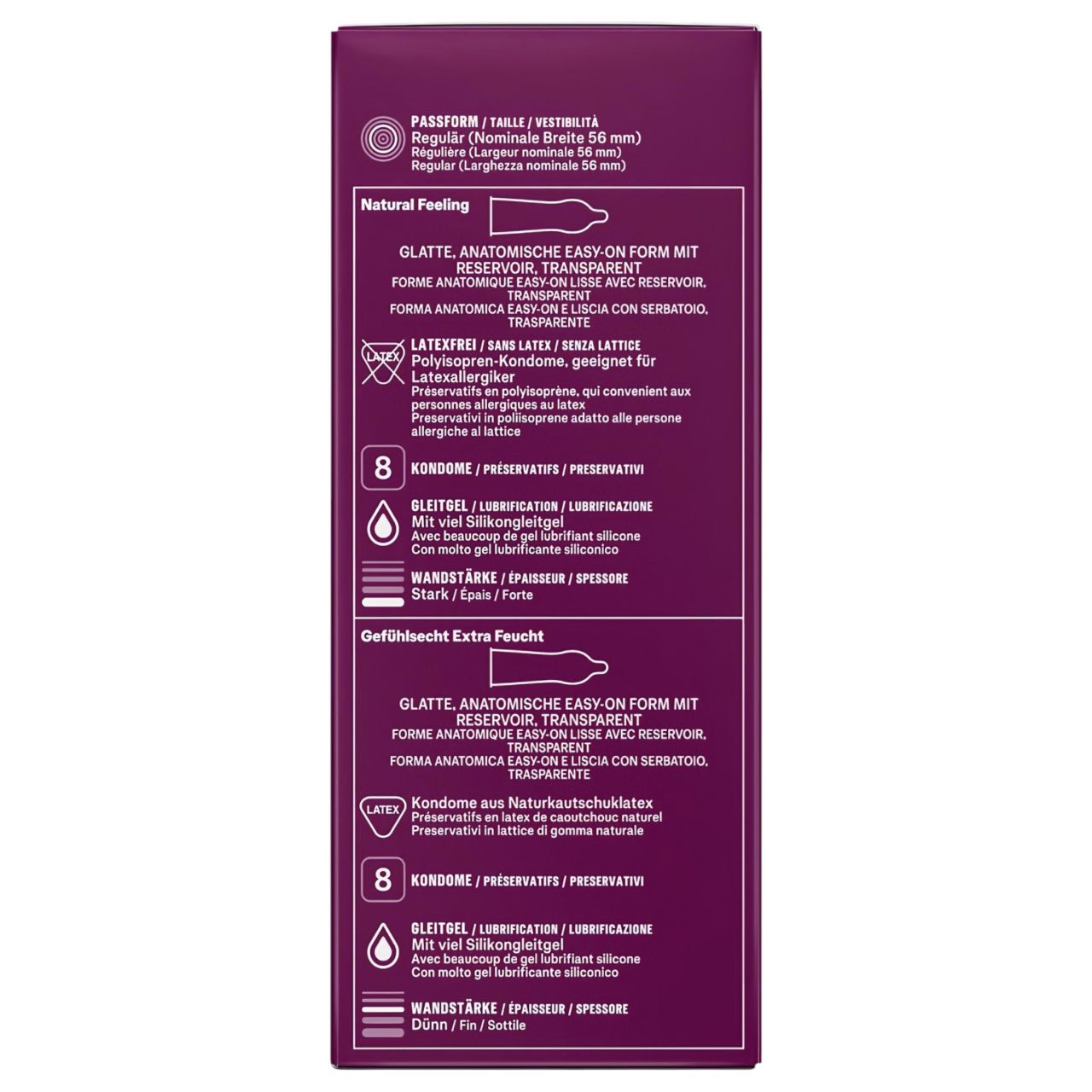 Durex Love Mix - óvszer csomag (40 db)