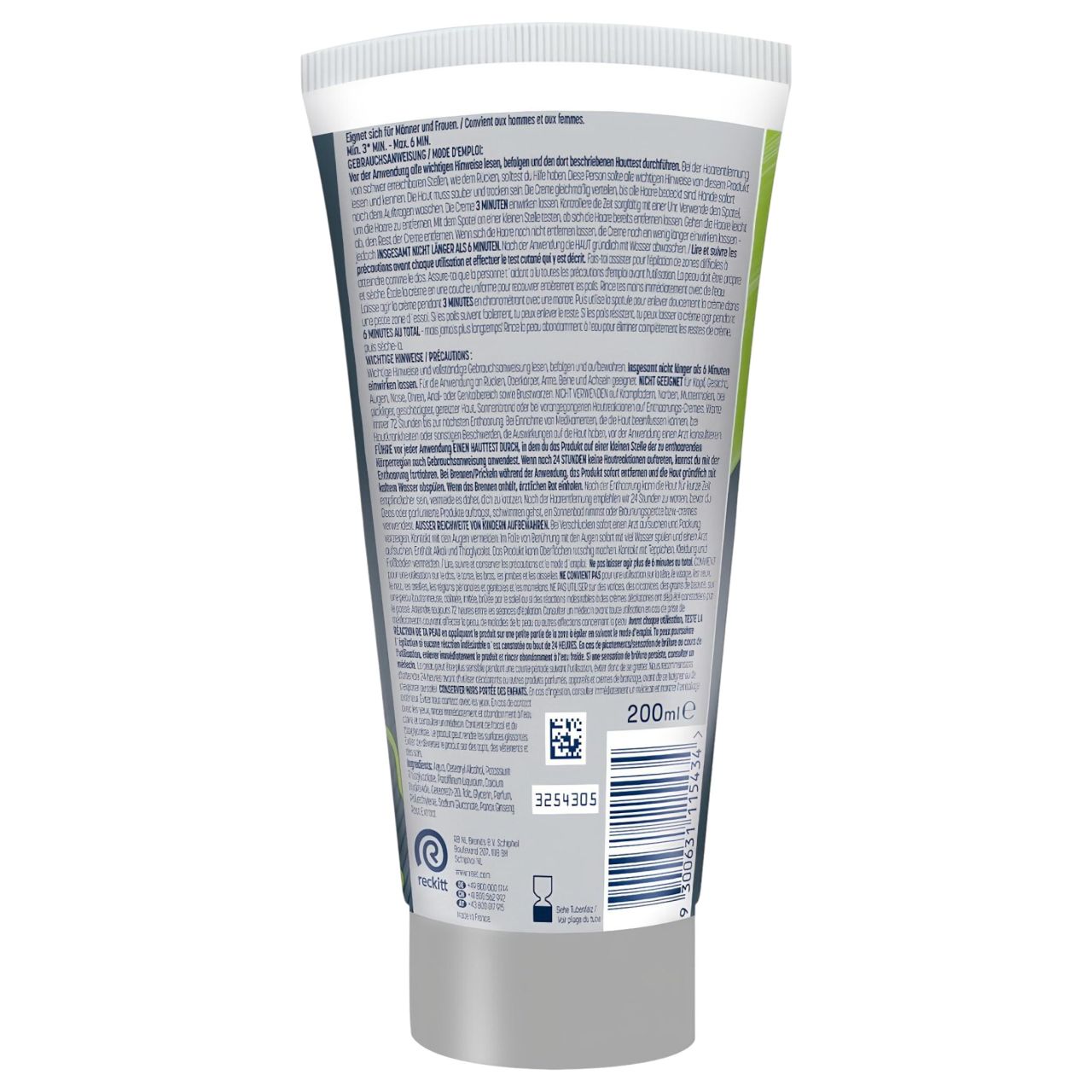 Veet - szőrtelenítő krém férfiaknak (200 ml) Veet - szőrtelenítő krém férfiaknak (200 ml)