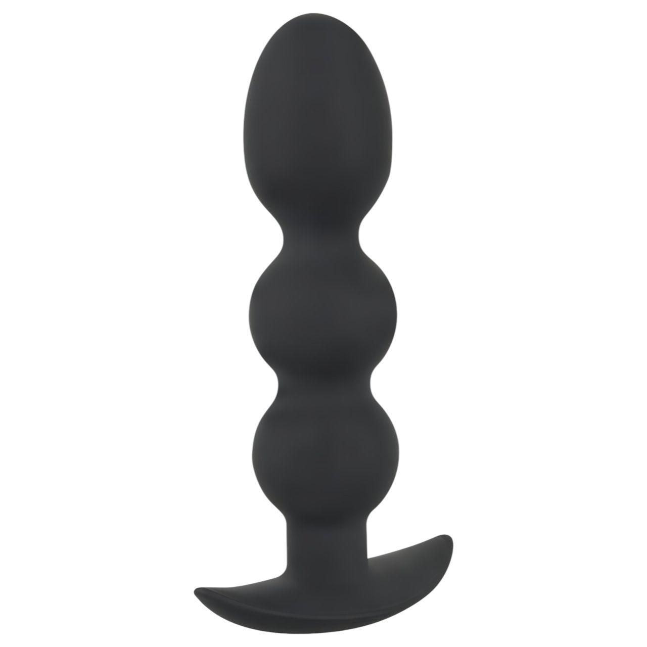 Black Velvets Heavy - 145g-os gömbös anál plug (fekete) Black Velvets Heavy - 145g-os gömbös anál plug (fekete)