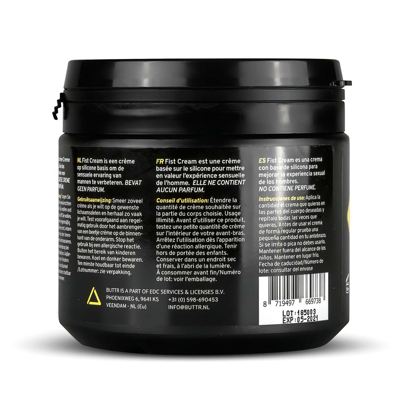 BUTTR Fisting Cream - öklöző síkosító krém (500 ml)
