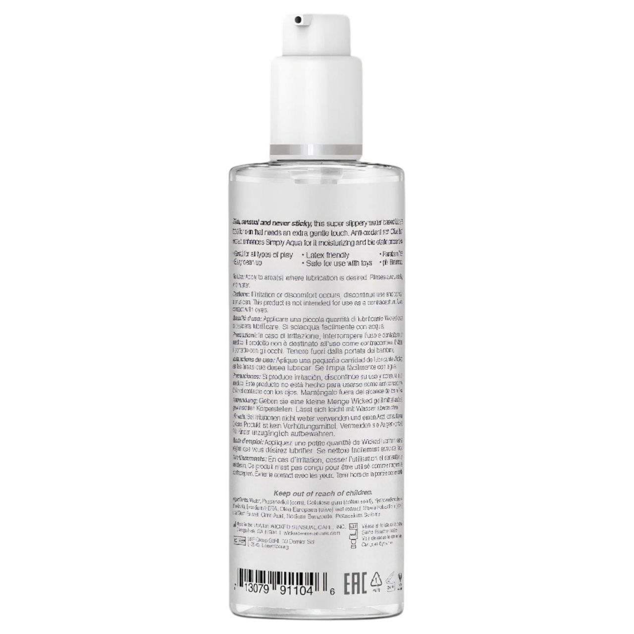 Wicked Simple Aqua - 100% vegán síkosító (120 ml)