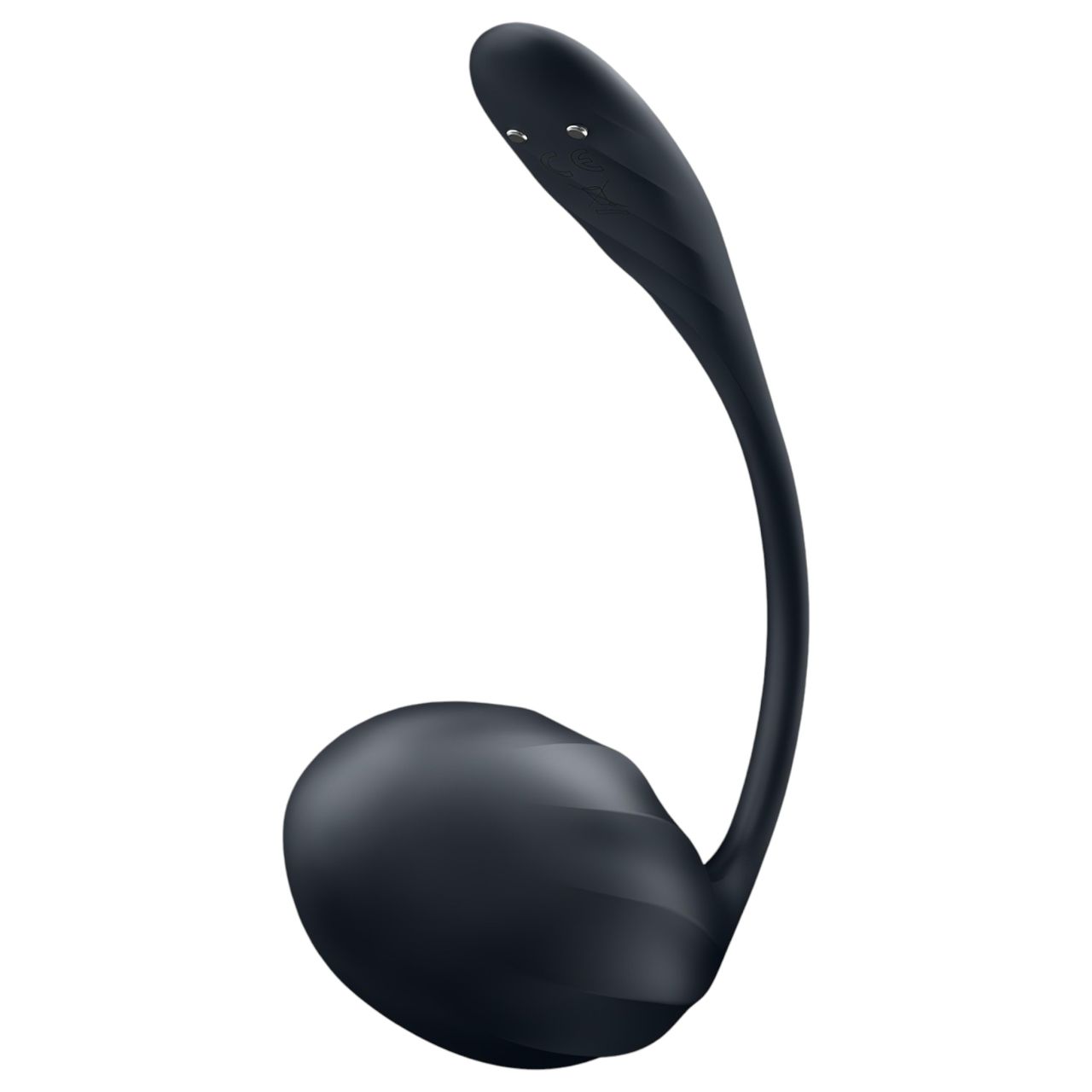 Satisfyer Ribbed Petal - rádiós vibrációs tojás (fekete) Satisfyer Ribbed Petal - rádiós vibrációs tojás (fekete)