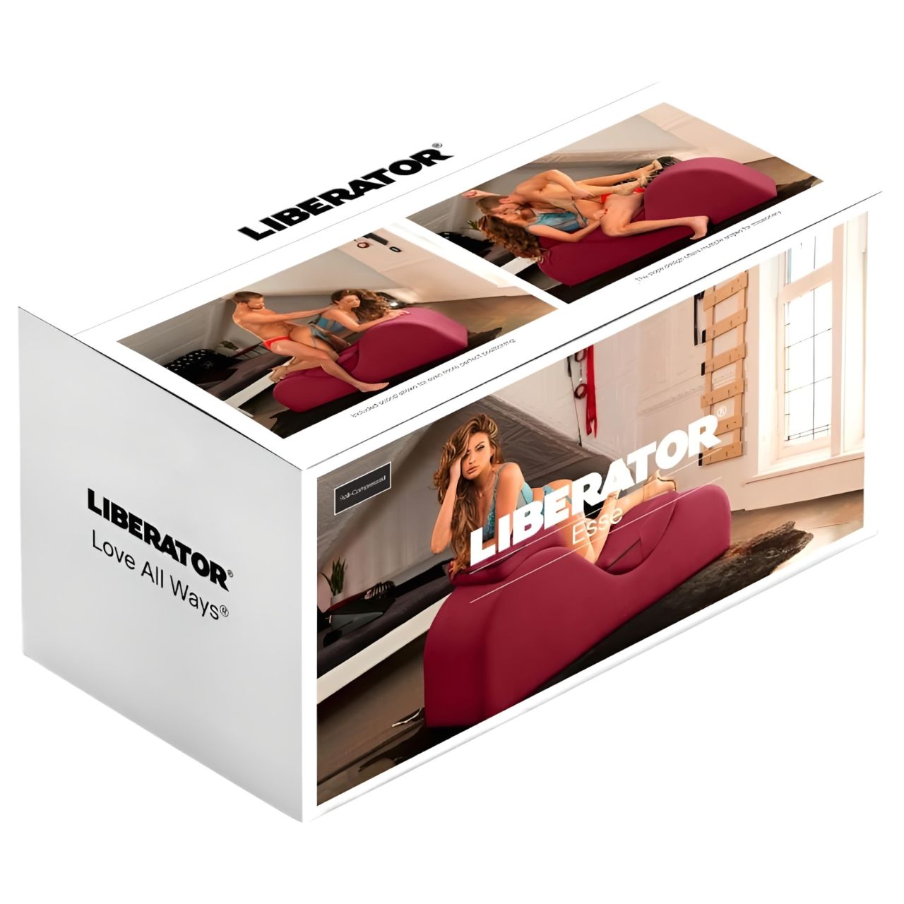 Liberator Esse Lounger - variálható tantra fotel - 3 részes (piros) Liberator Esse Lounger - variálható tantra fotel - 3 részes (piros)