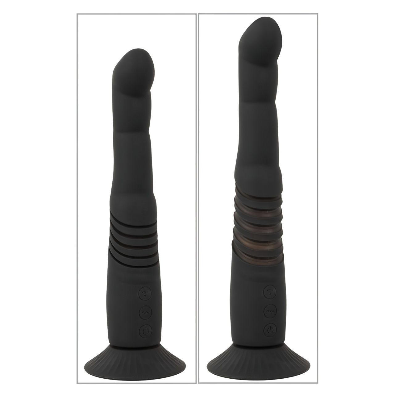 Couples Choice - G+P pont lökő vibrátor (fekete) Couples Choice - G+P pont lökő vibrátor (fekete)