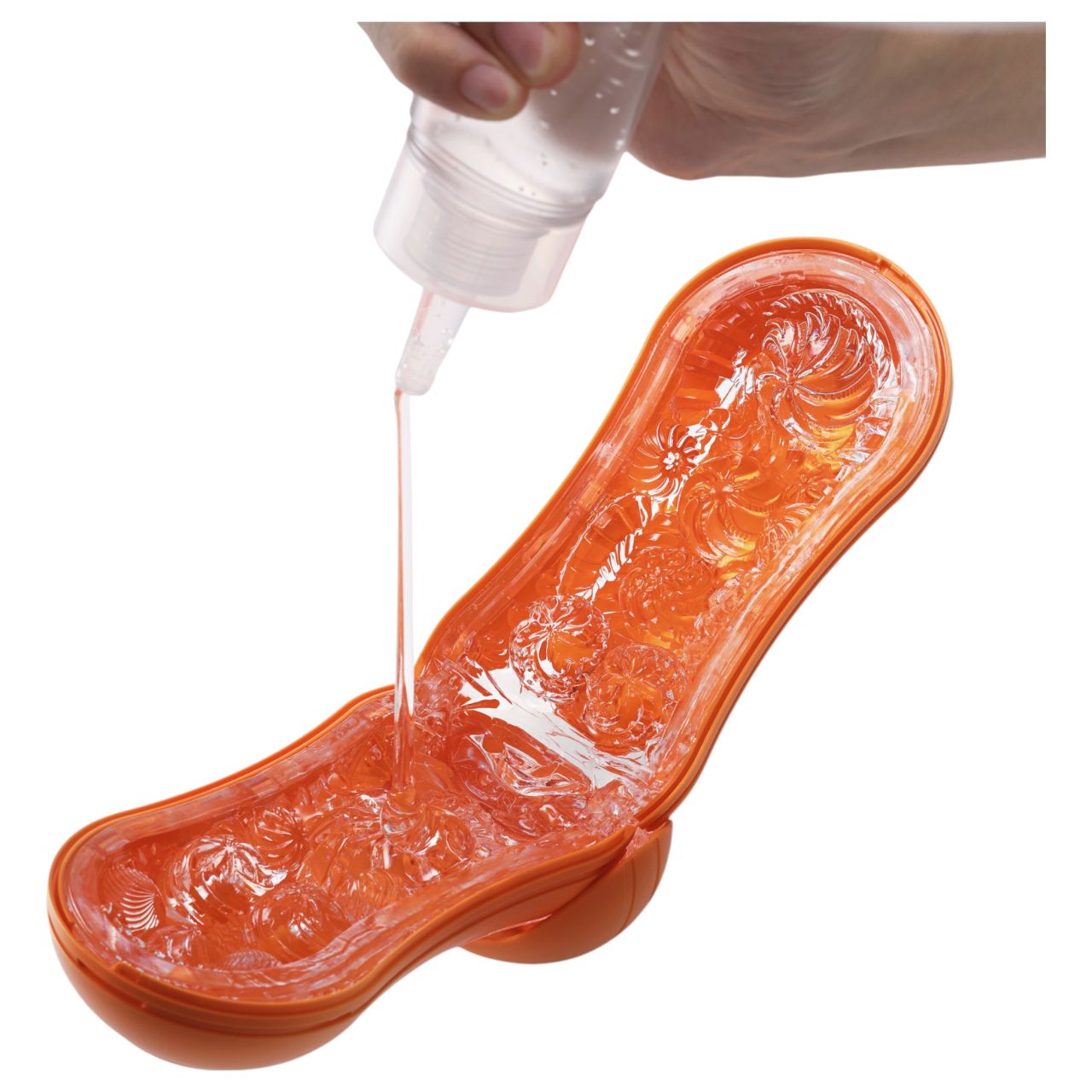 TENGA Flip Orb Pastaio - újrahasználható férfi maszturbátor (narancs) TENGA Flip Orb Pastaio - újrahasználható férfi maszturbátor (narancs)