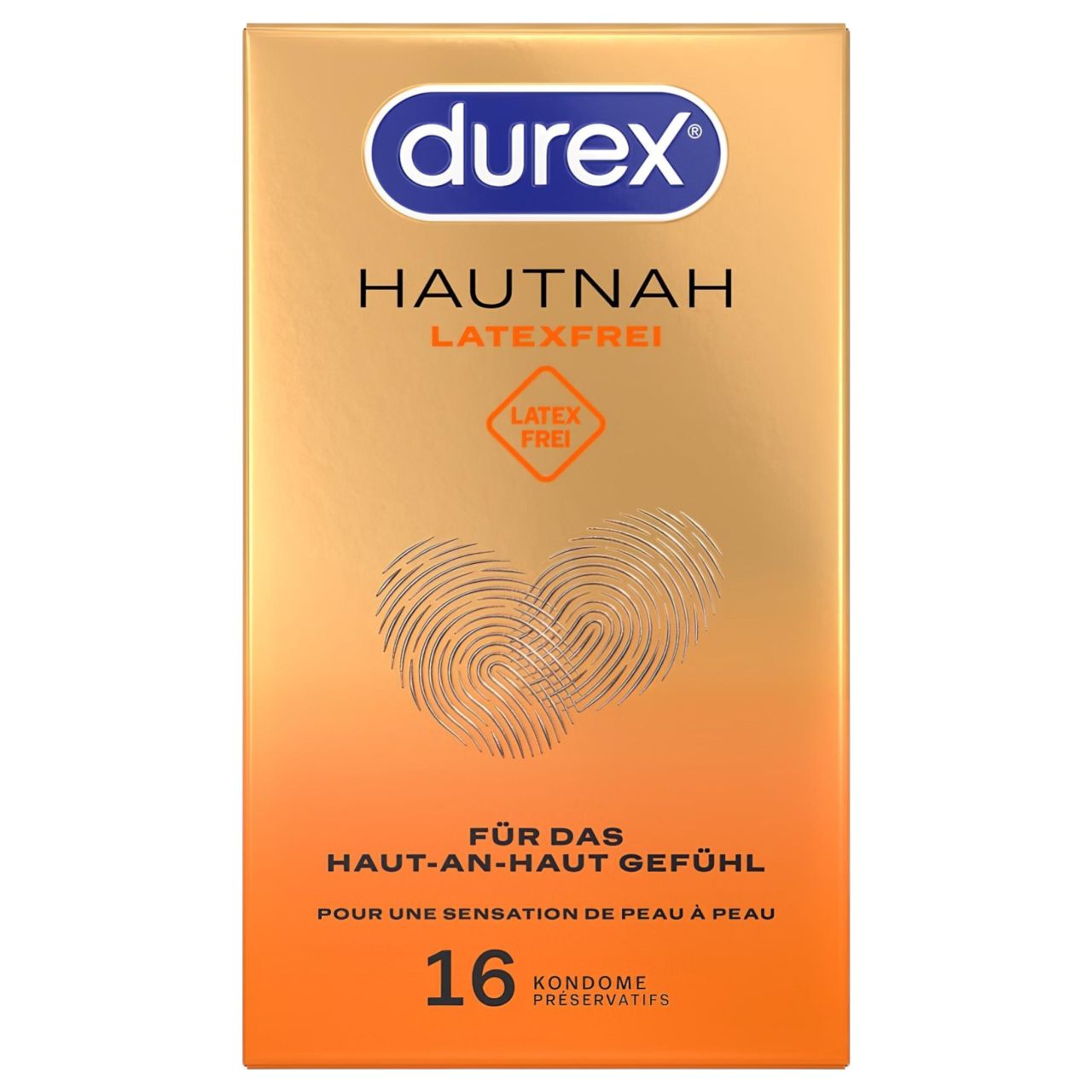Durex Hautnah - latexmentes óvszer (16 db)