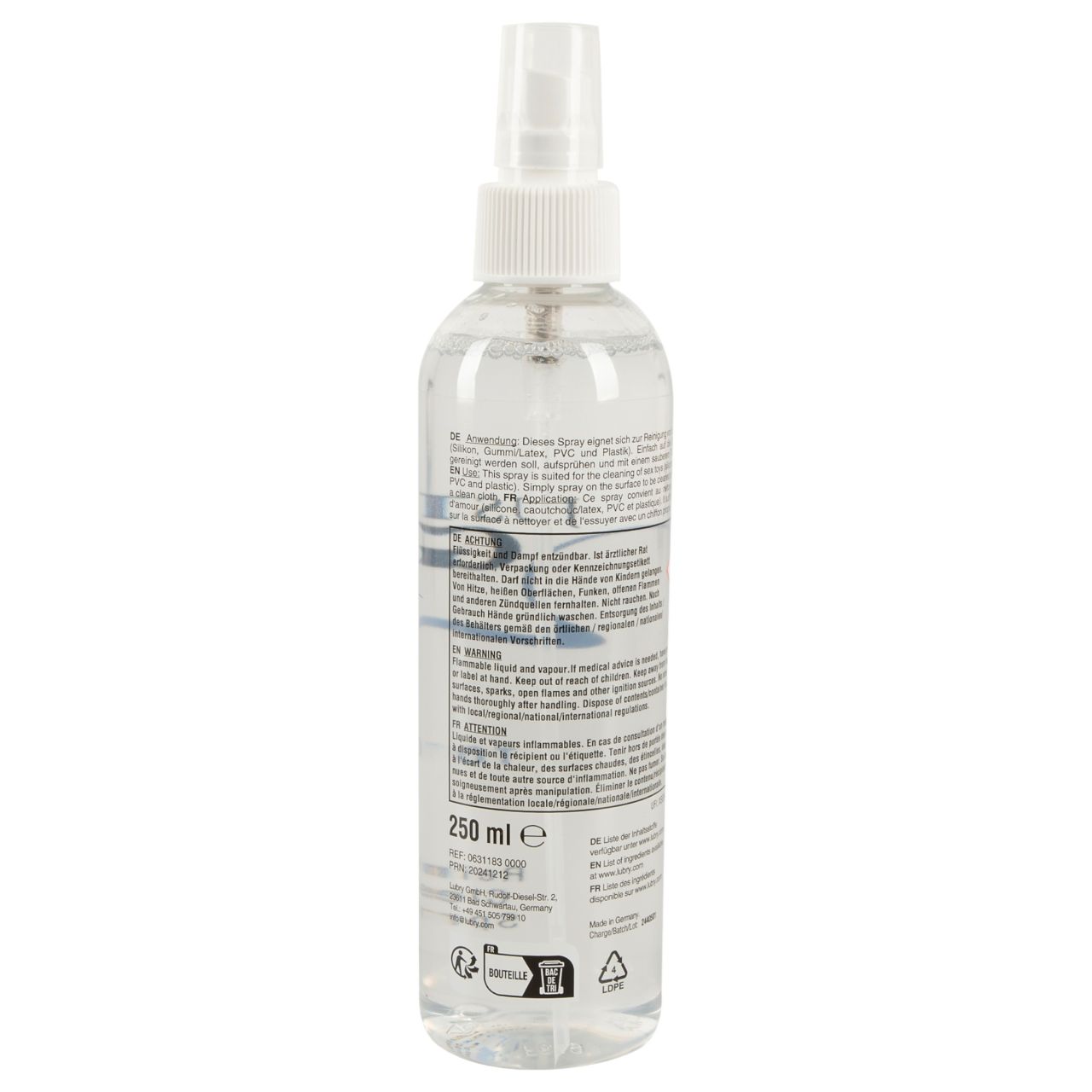 Just Glide - terméktisztító spray (250 ml) Just Glide - terméktisztító spray (250 ml)