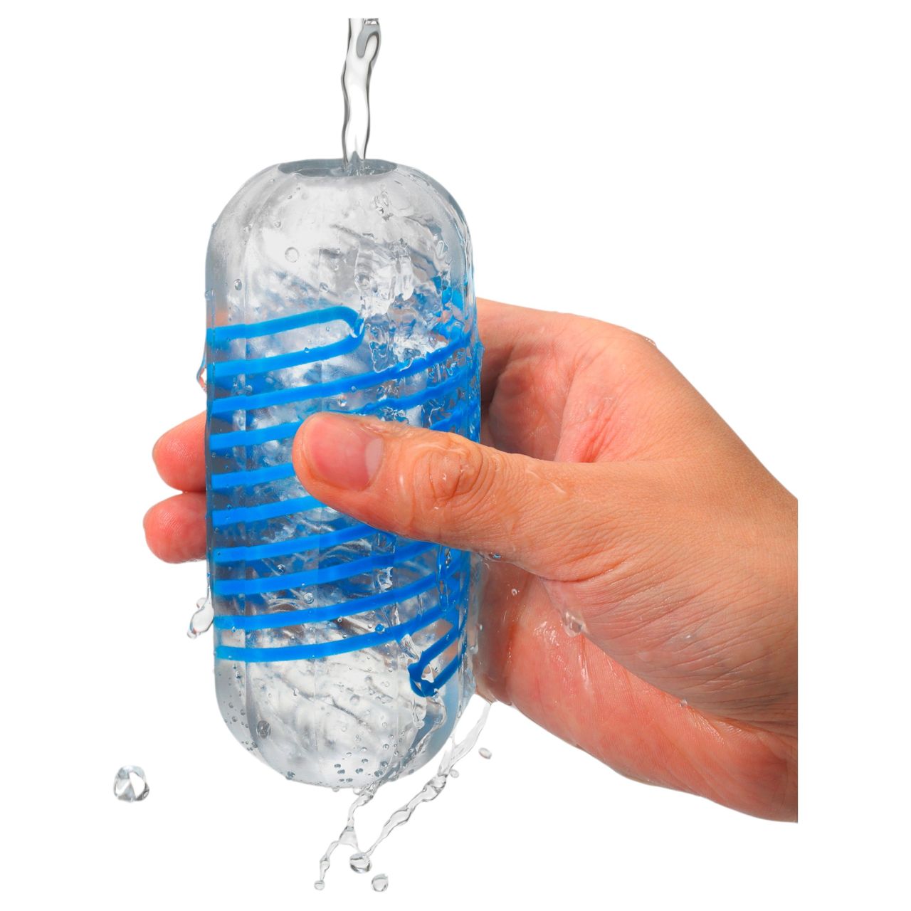 TENGA Spinner DX - maszturbátor (átlátszó)