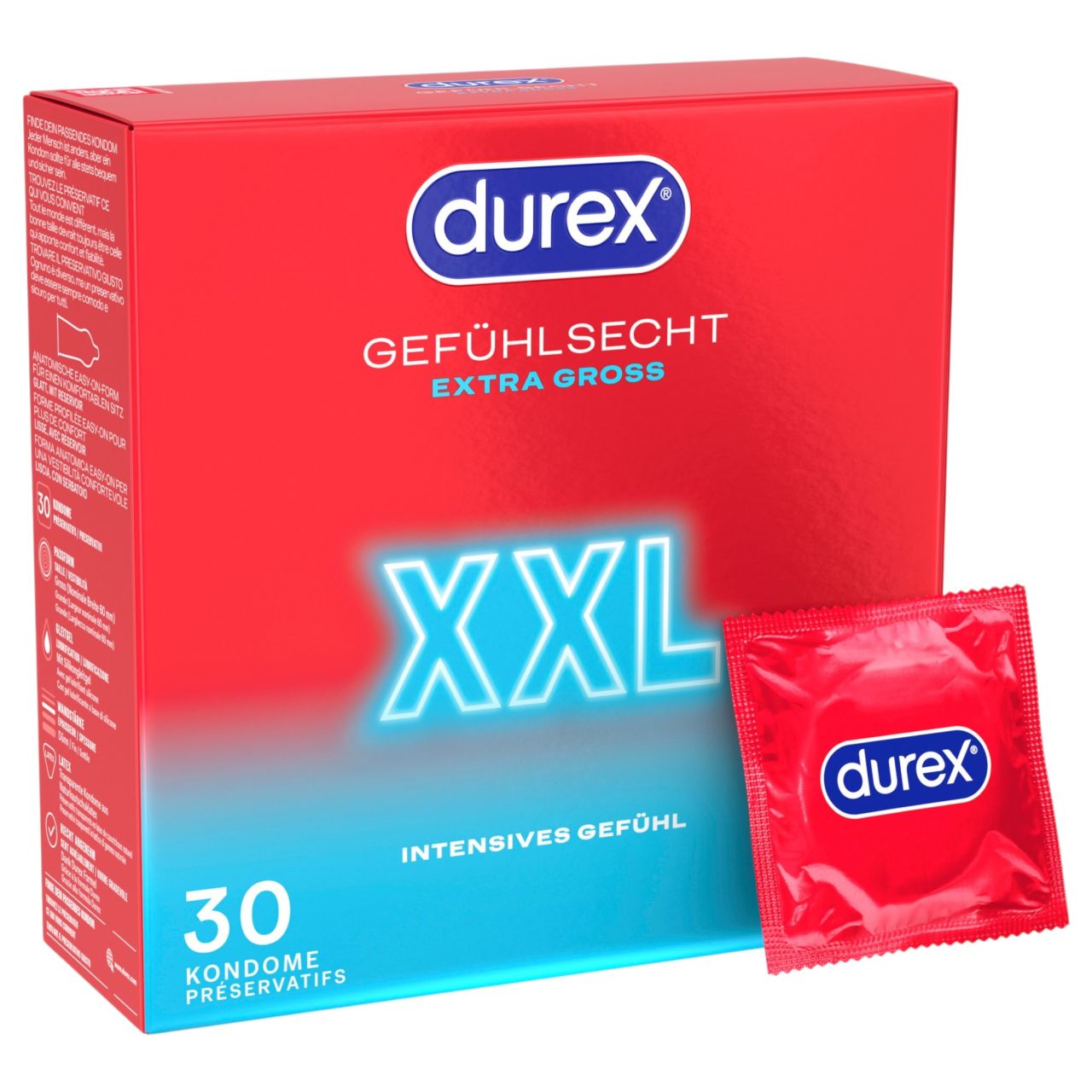 Durex - XXL óvszer (30 db)