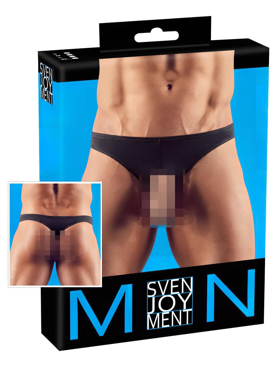 Svenjoyment - Showmaster tanga férfiaknak (fekete) Svenjoyment - Showmaster tanga férfiaknak (fekete)