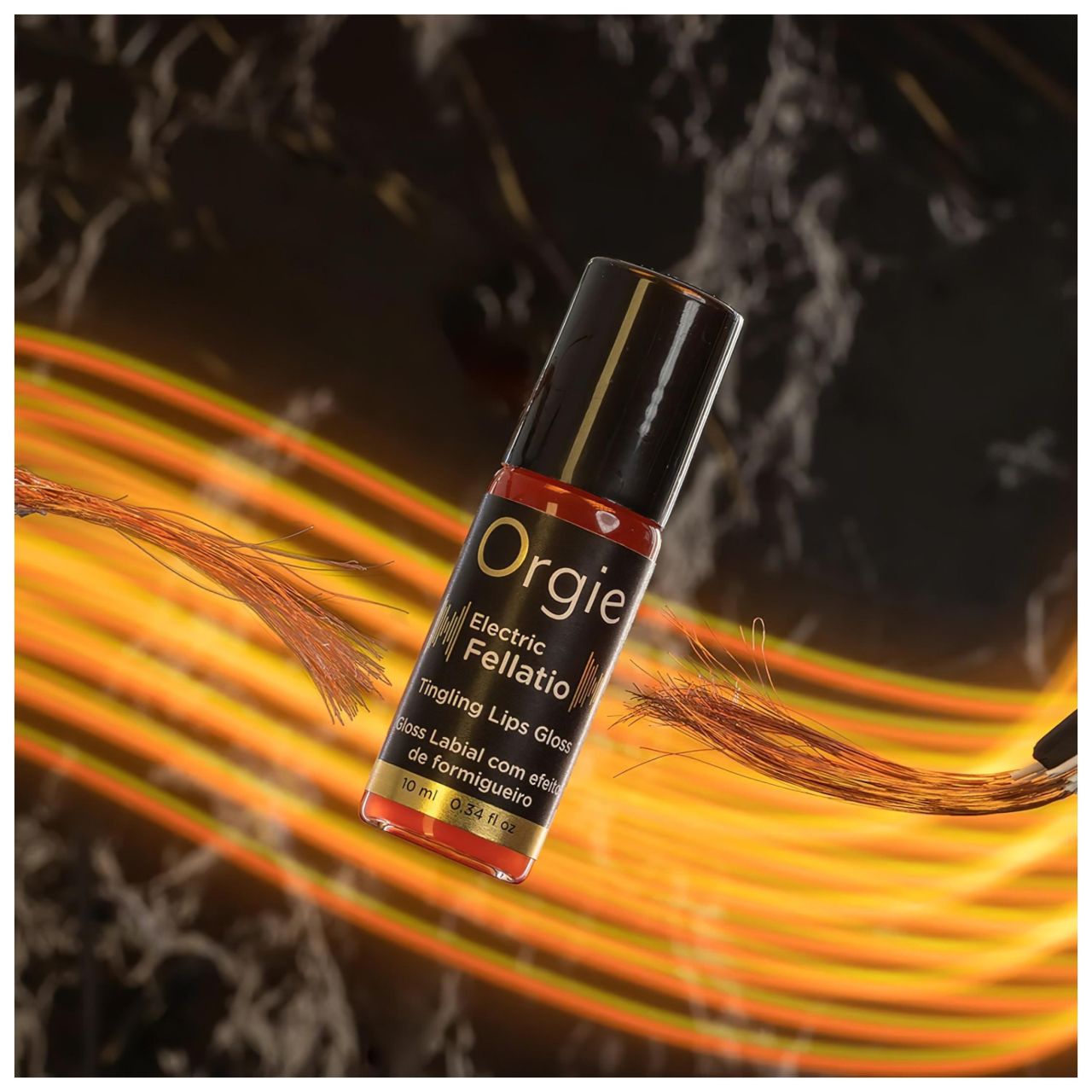 Orgie Electric Fellation - bizsergető szájfény (10 ml)