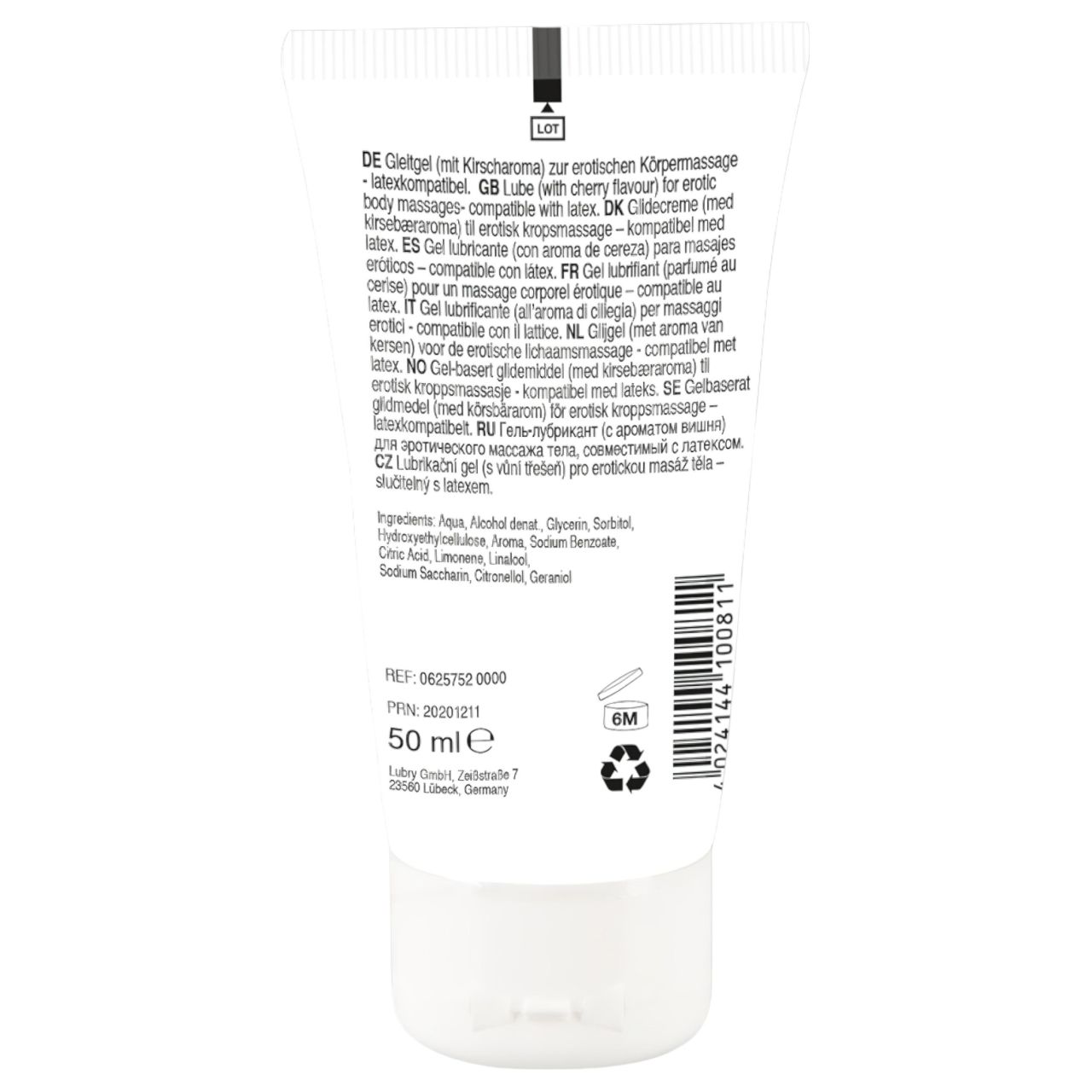 Lick it! - 2in1 ehető síkosító - cseresznye (50 ml)