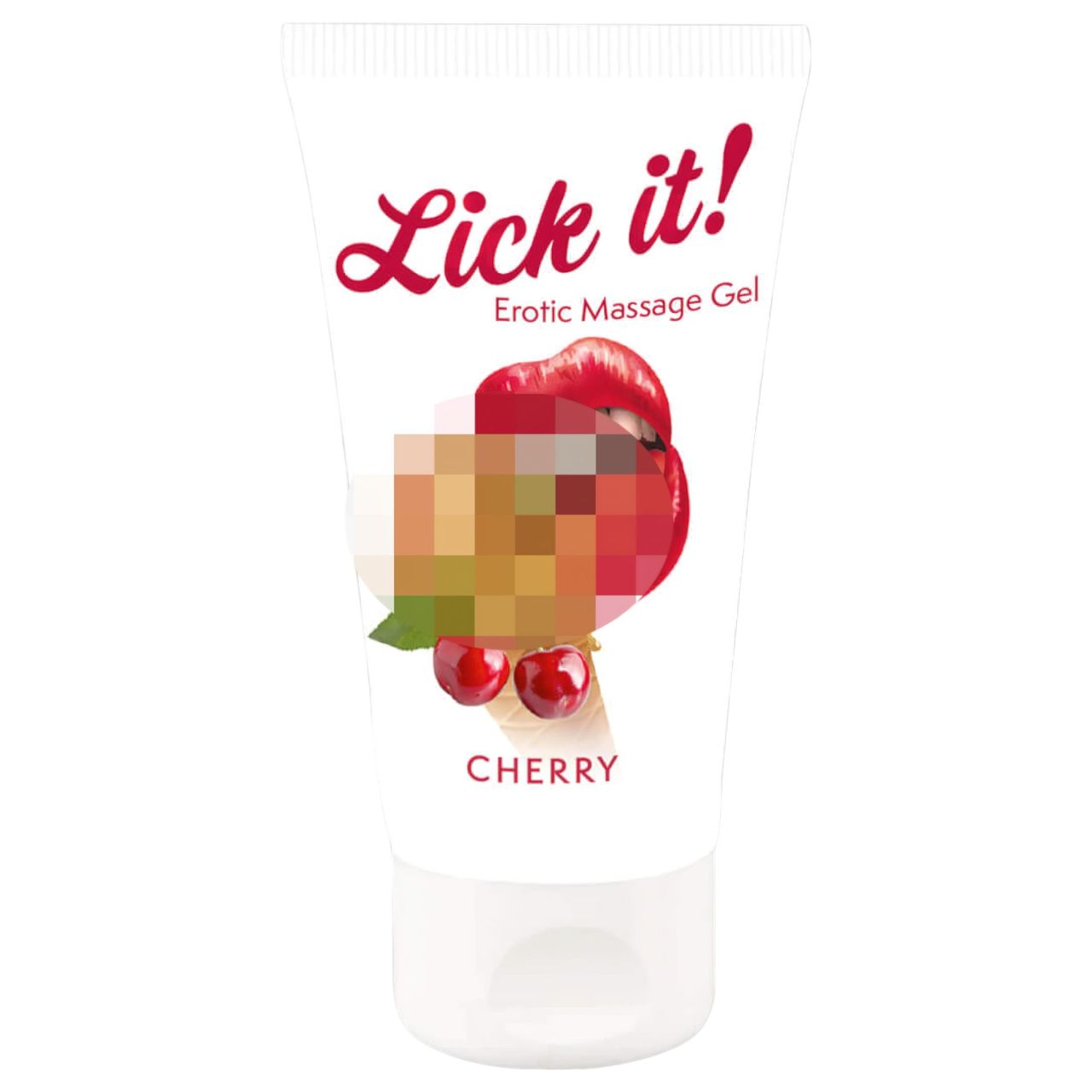 Lick it! - 2in1 ehető síkosító - cseresznye (50 ml)