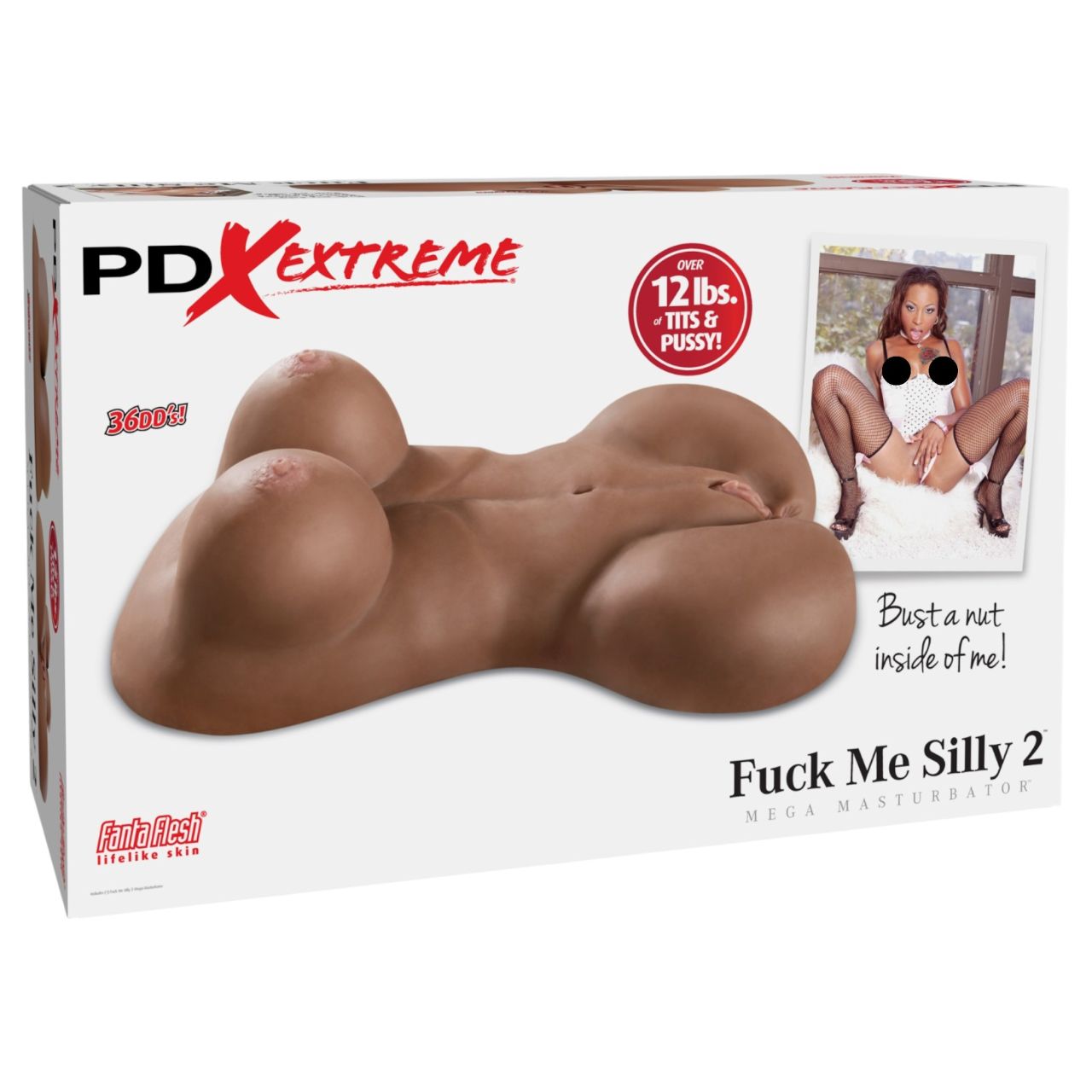 Pipedream Fuck Me Silly Sista - barna női torzó maszturbátor (5,7 kg) Pipedream Fuck Me Silly Sista - barna női torzó maszturbátor (5,7 kg)