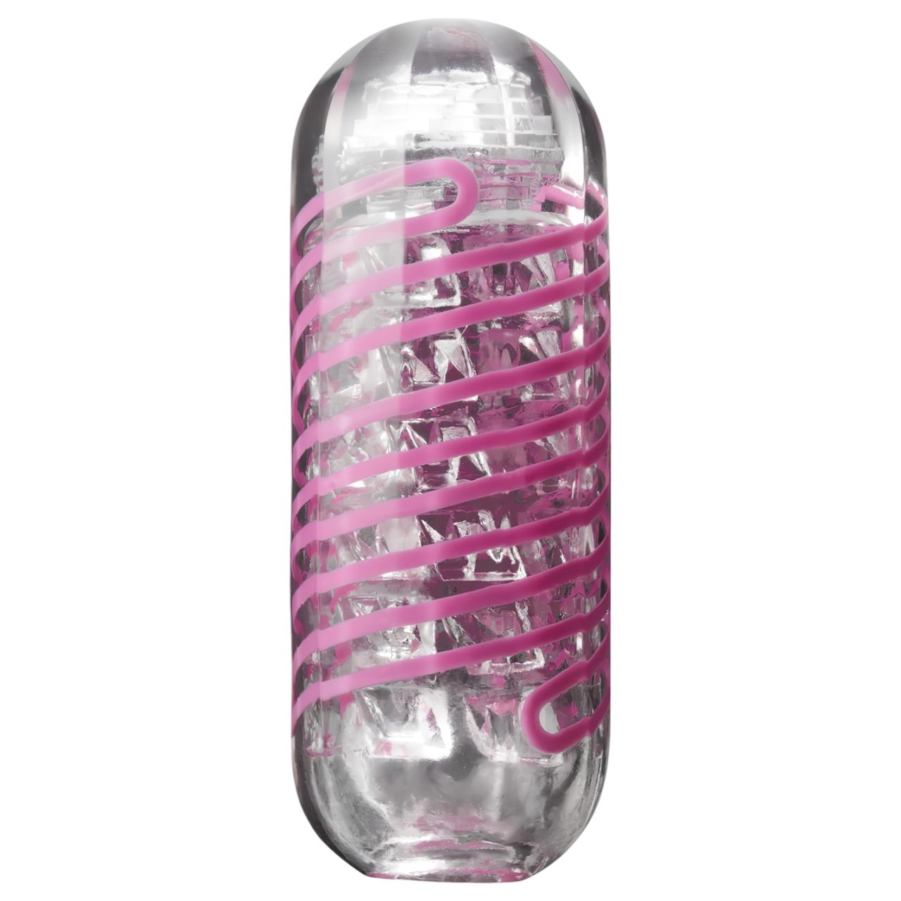 TENGA Spinner Brick - maszturbátor (átlátszó)
