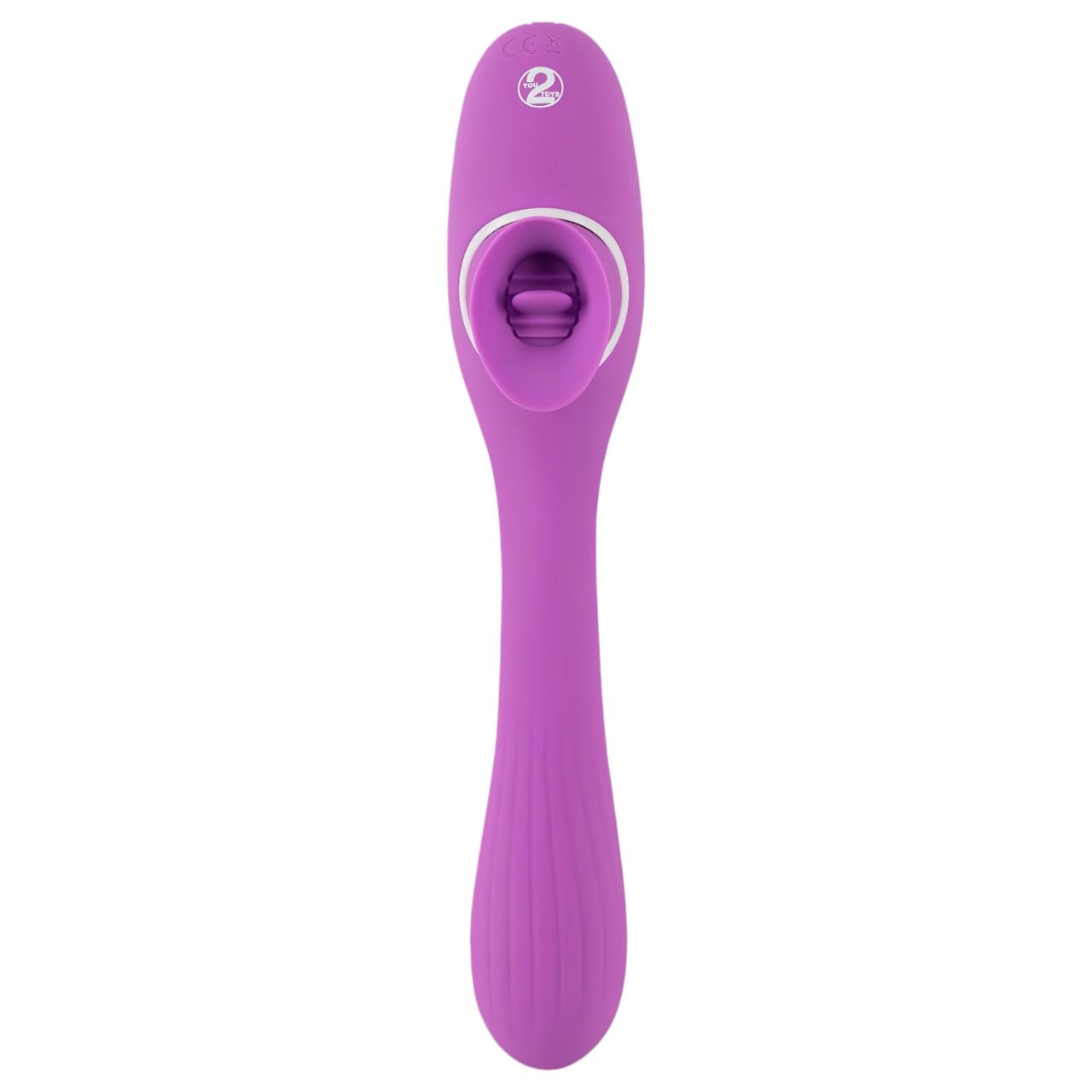 You2Toys 2 Function Vibe - akkus 2in1 vibrátor (lila) You2Toys 2 Function Vibe - akkus 2in1 vibrátor (lila)