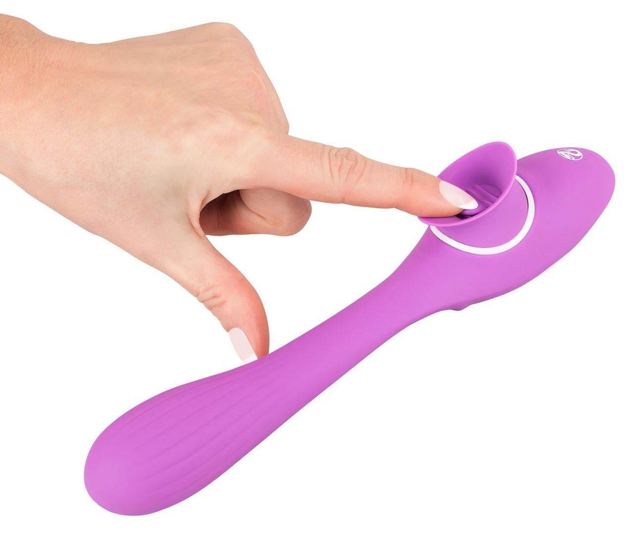 You2Toys 2 Function Vibe - akkus 2in1 vibrátor (lila) You2Toys 2 Function Vibe - akkus 2in1 vibrátor (lila)