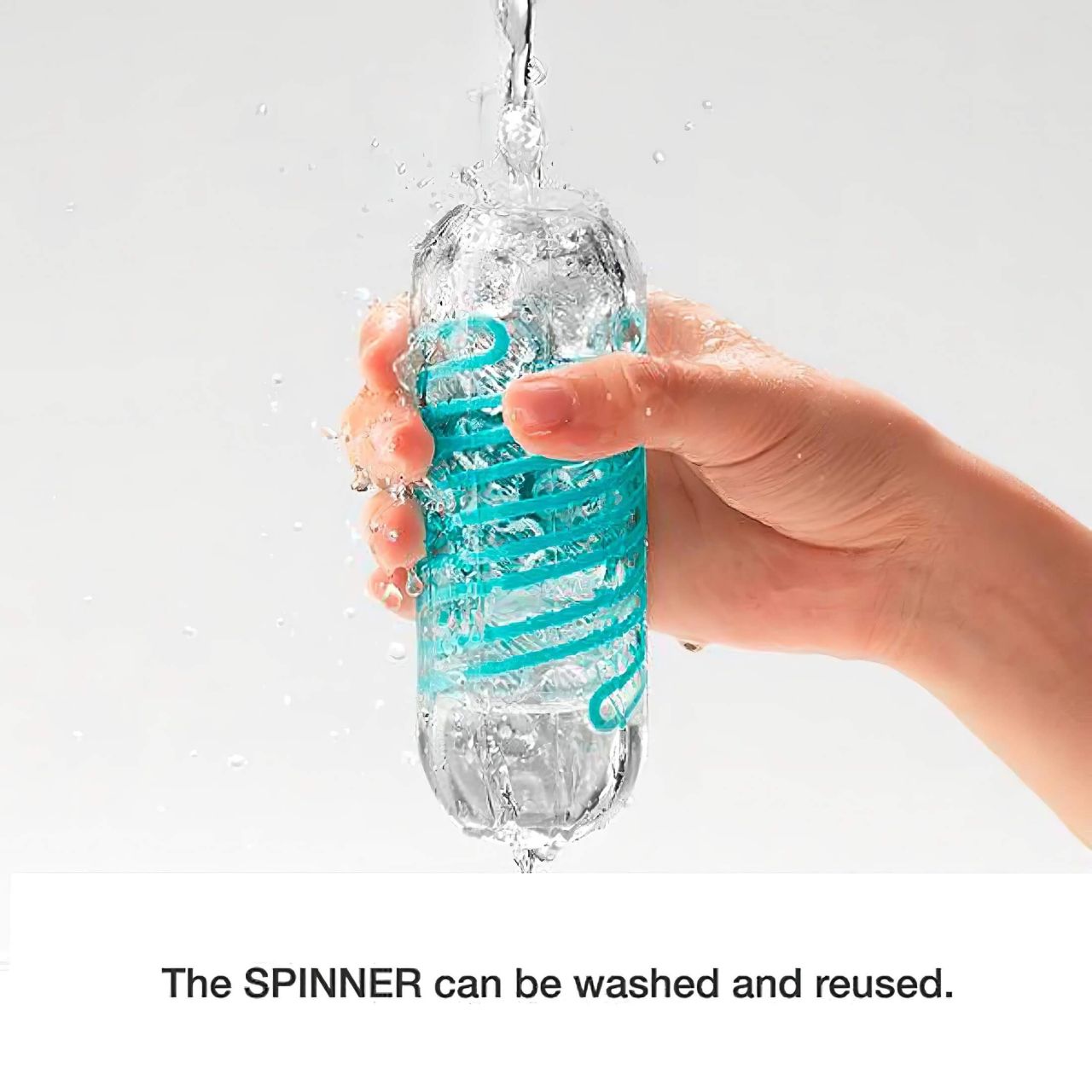 TENGA Spinner Tetra - maszturbátor (átlátszó)