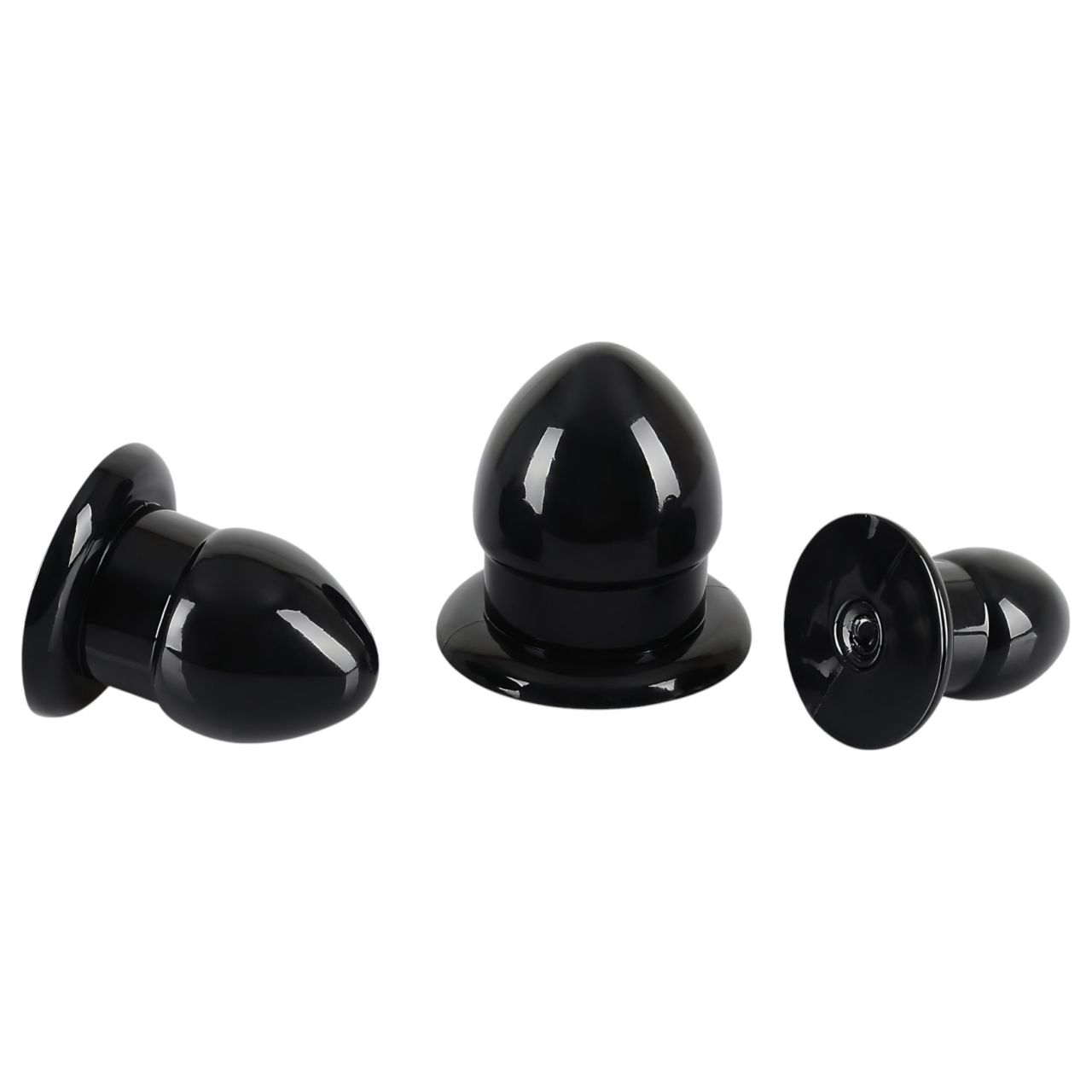 You2Toys - Stretching Plug Kit - anál plug szett - 3 db (fekete)