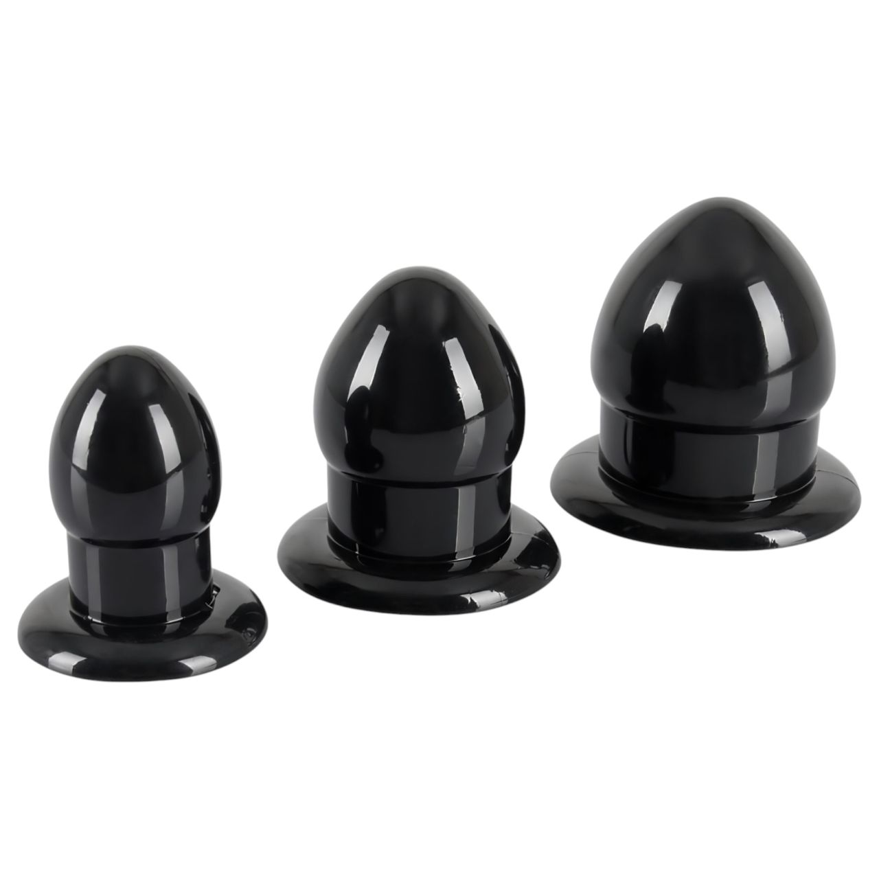 You2Toys - Stretching Plug Kit - anál plug szett - 3 db (fekete)
