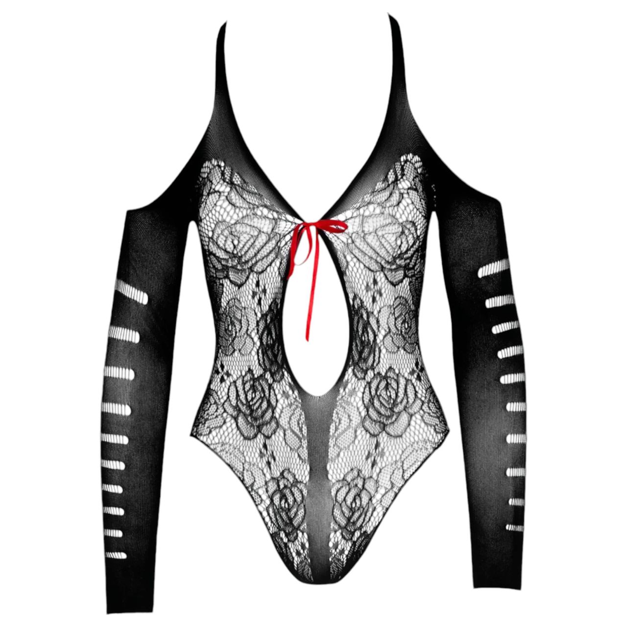 NO:XQSE - masnis body, hosszú ujjal (fekete, S-L)