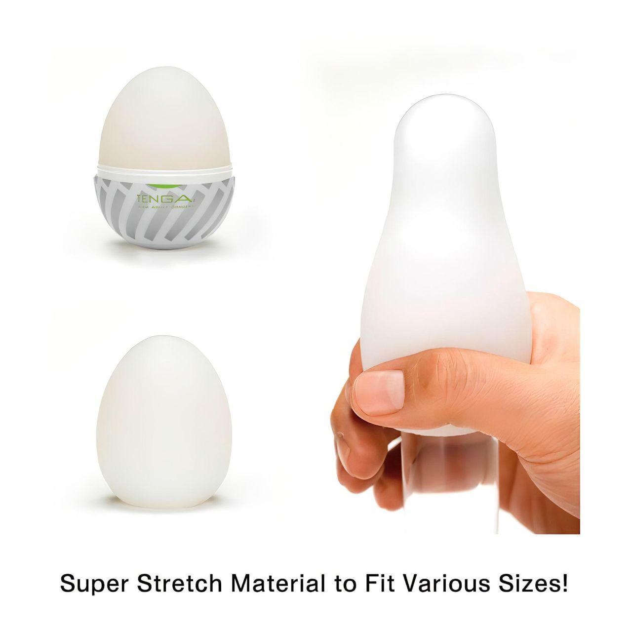 TENGA Egg Brush - tojás maszturbátor (6 db)