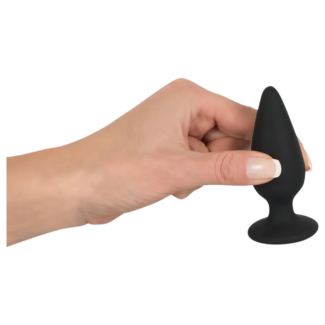 Black Velvets Heavy - 75 g-os anál plug (fekete)