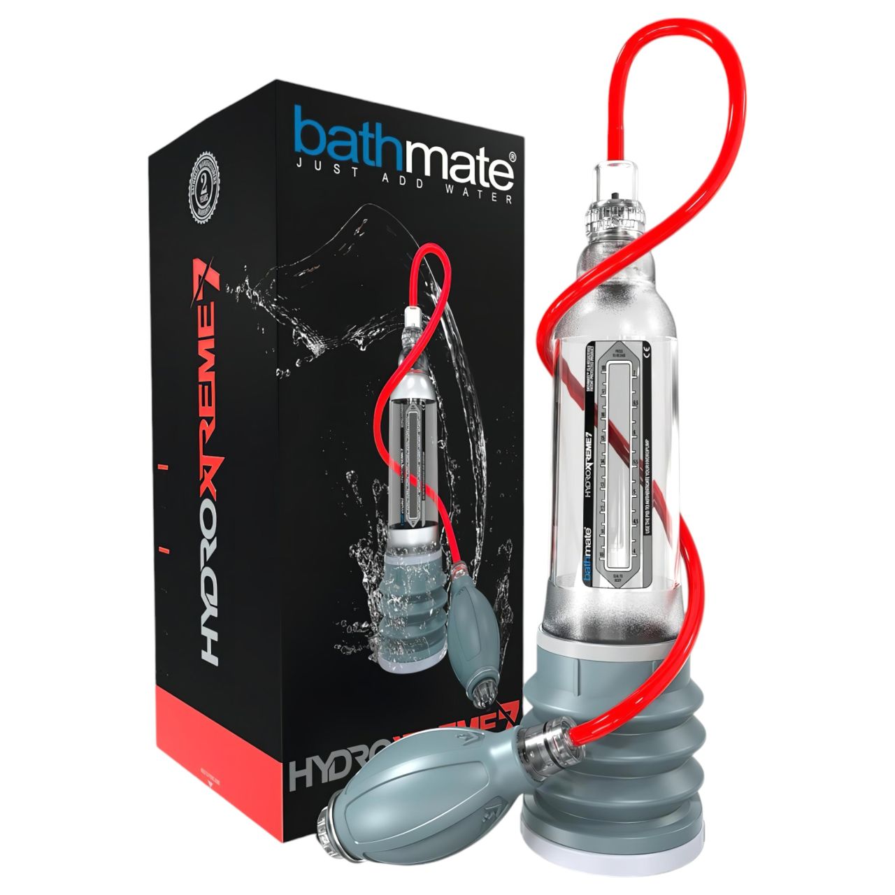 Bathmate Xtreme Hydromax 7 - hidropumpa szett (átlátszó) Bathmate Xtreme Hydromax 7 - hidropumpa szett (átlátszó)