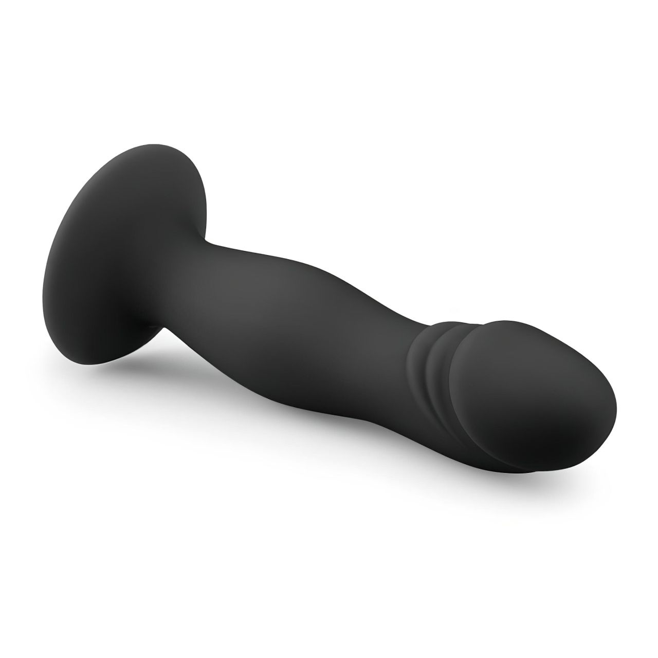 EasyToys - makkos, tapadókorongos dildó (fekete) EasyToys - makkos, tapadókorongos dildó (fekete)