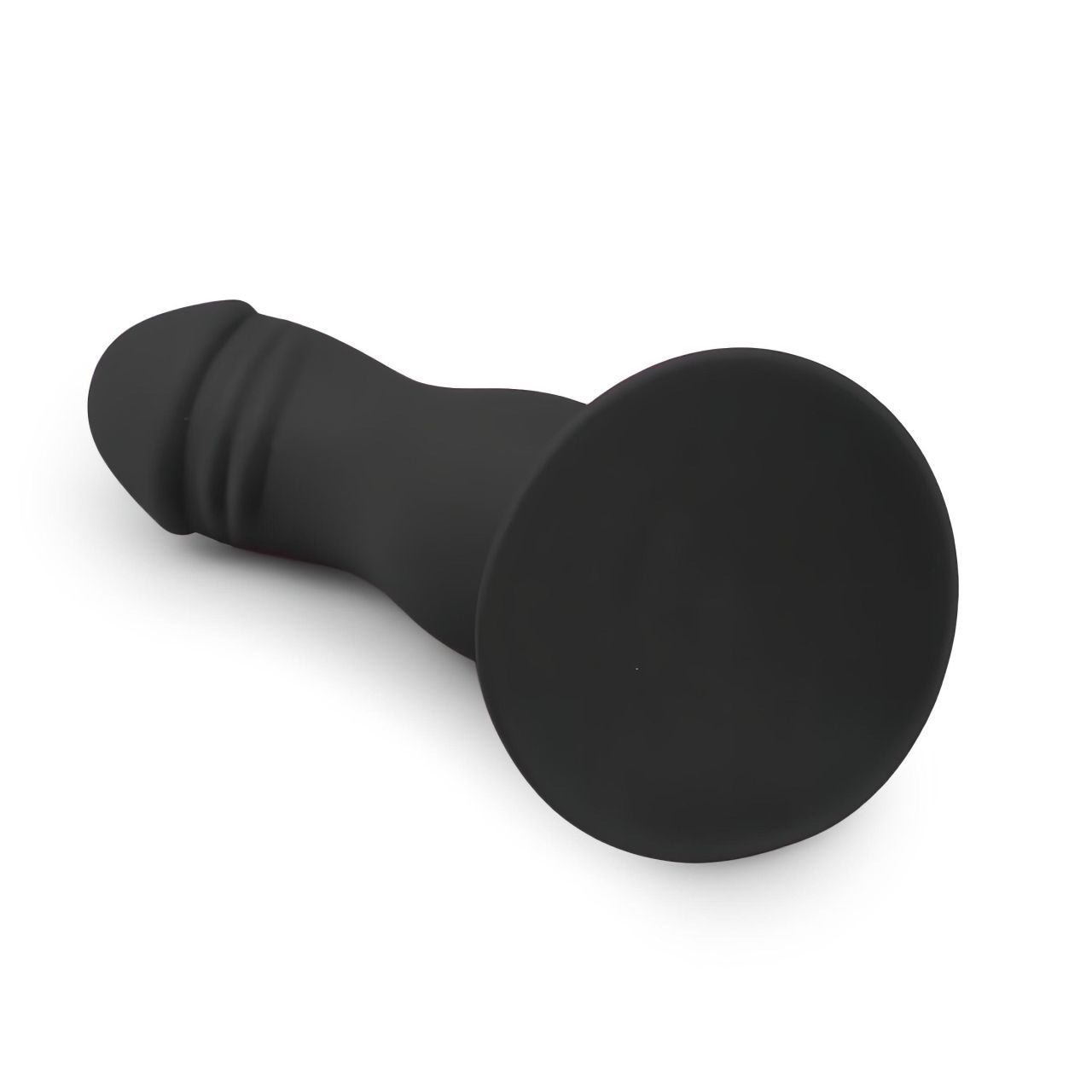EasyToys - makkos, tapadókorongos dildó (fekete) EasyToys - makkos, tapadókorongos dildó (fekete)