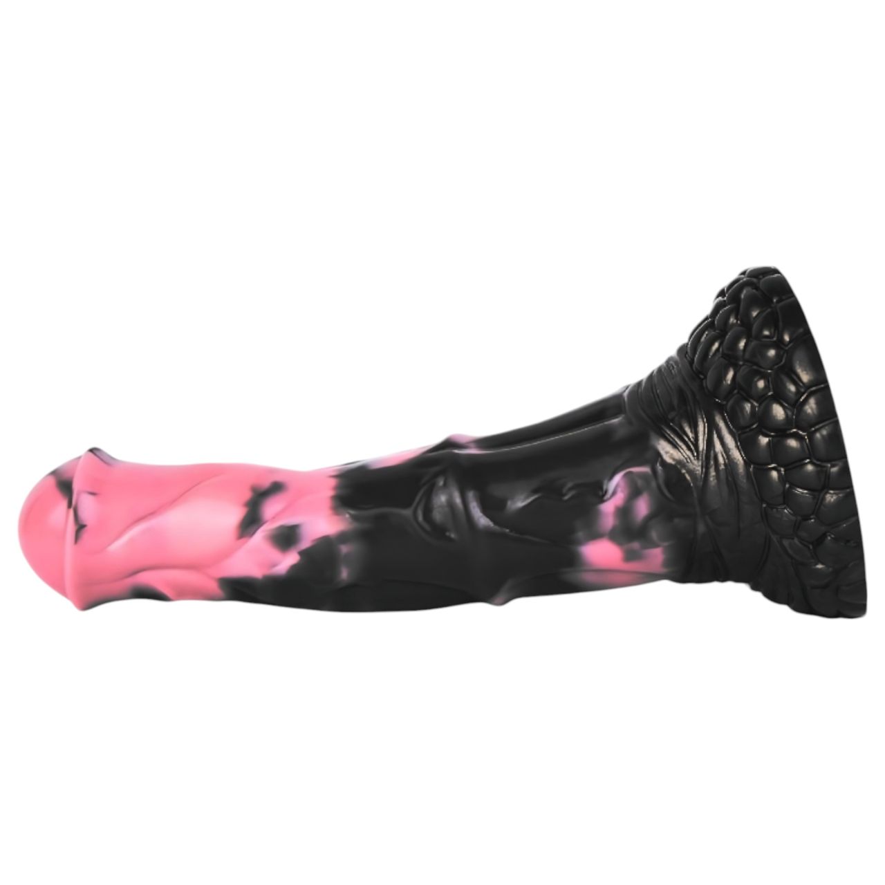 Bad Horse - szilikon ló pénisz dildó - 18 cm (fekete-pink) Bad Horse - szilikon ló pénisz dildó - 18 cm (fekete-pink)