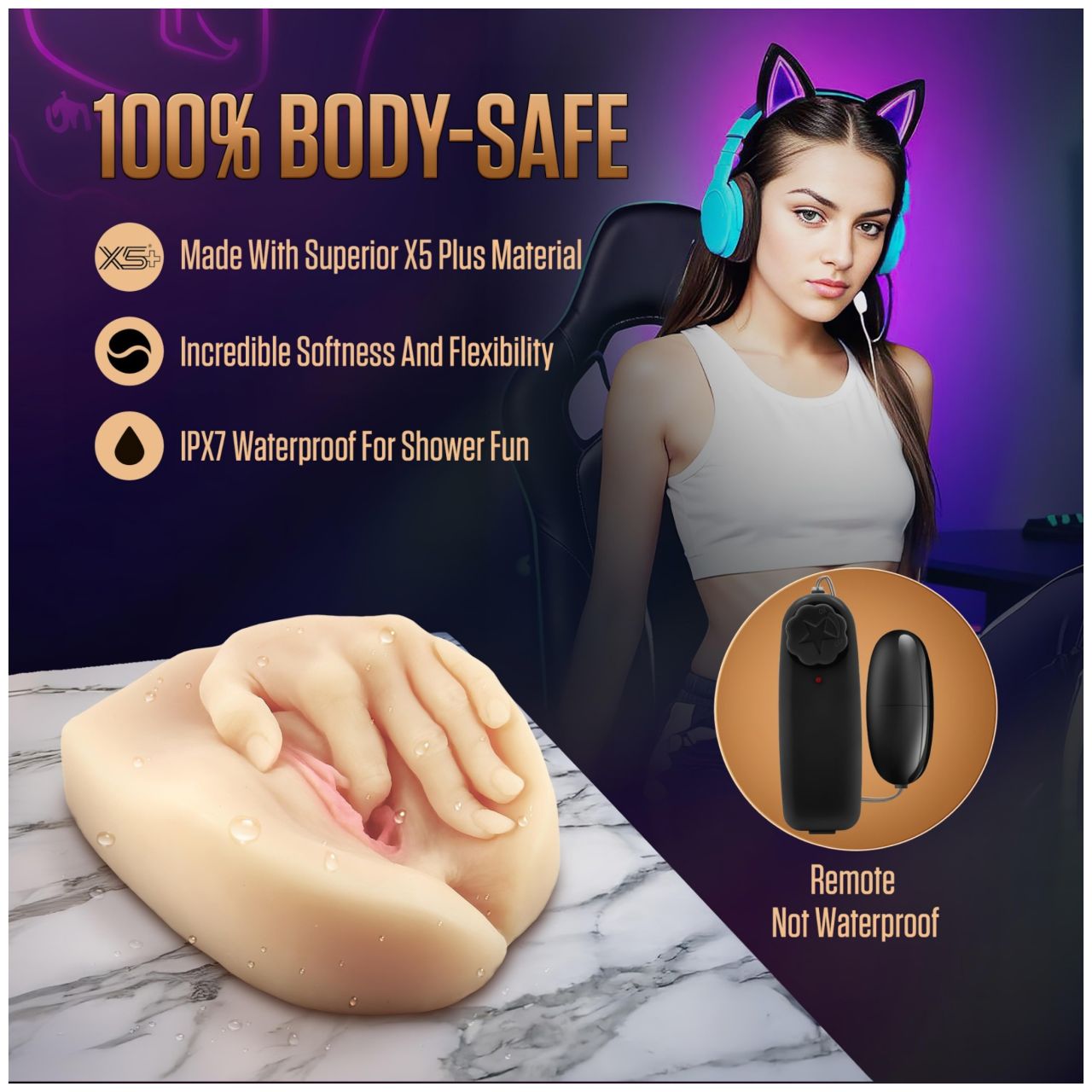 EnLust Selena – AI Dream Girl kettős nyílású vibrációs maszturbátor EnLust Selena – AI Dream Girl kettős nyílású vibrációs maszturbátor