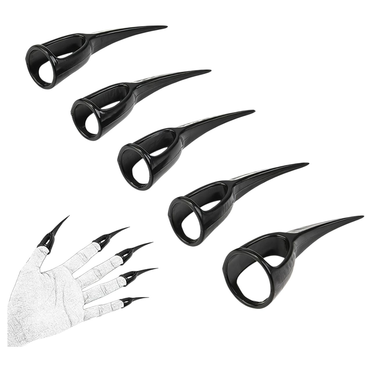Kink Gear - farkas karmok (fekete)